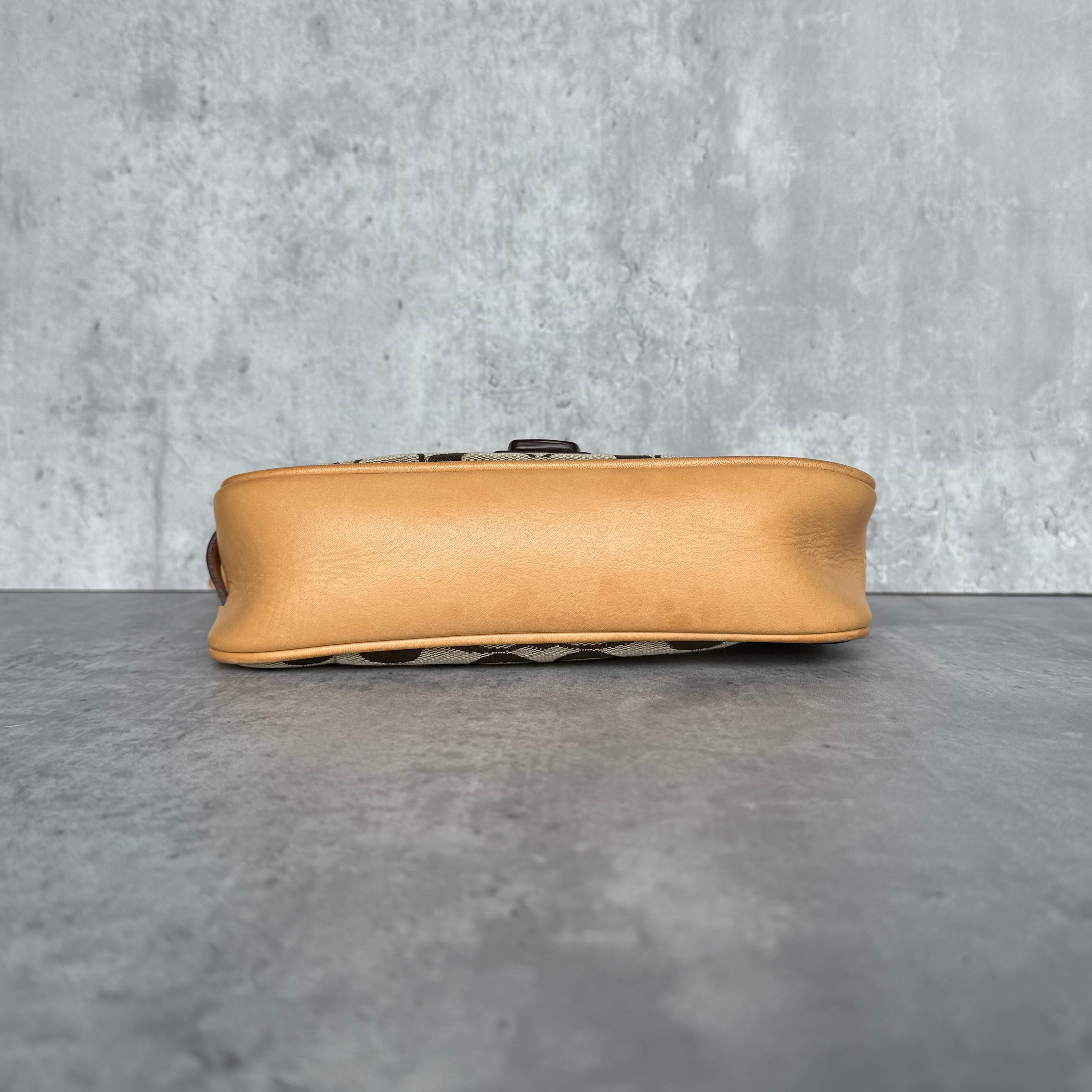 Coach Signature Tabby Shoulder Bag Beige