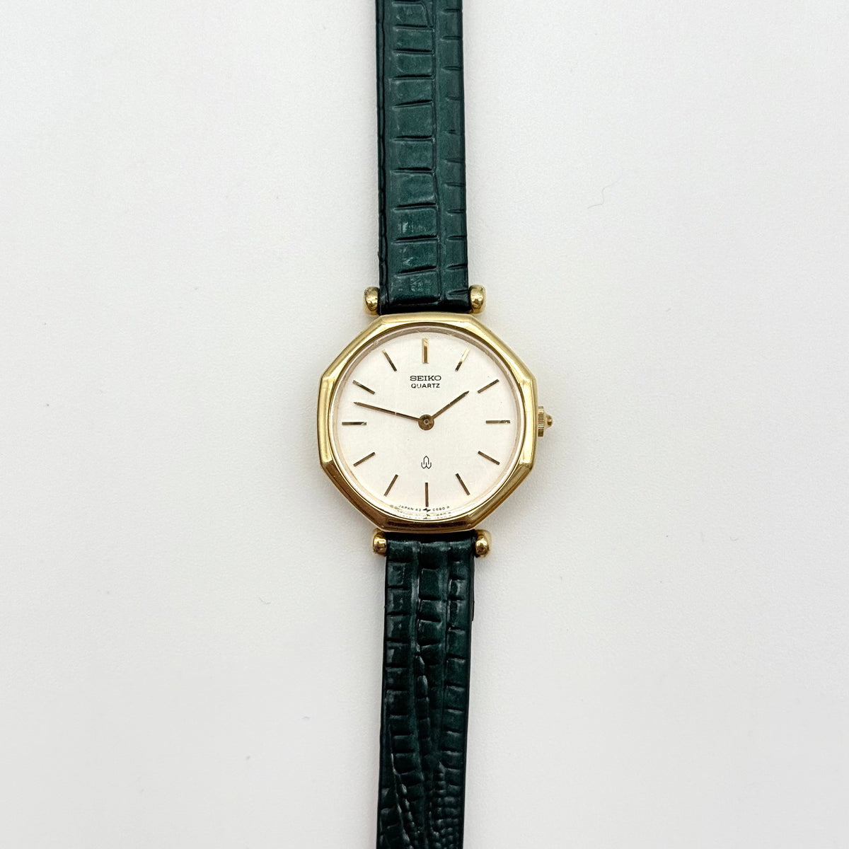 Seiko Quartz 43-0110 Watch Gold