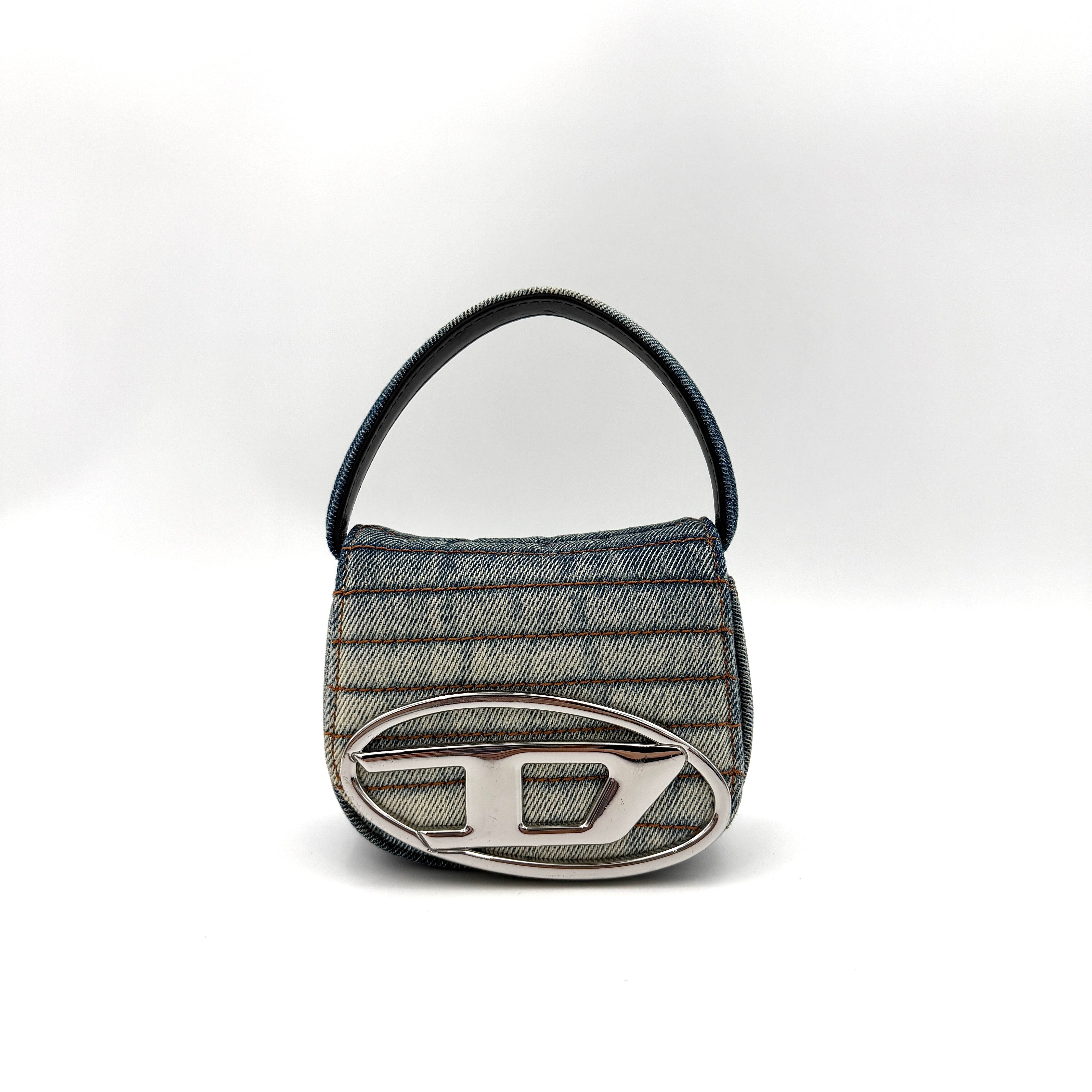 Diesel 2Way 1DR-XS Mini Bag Washed Denim