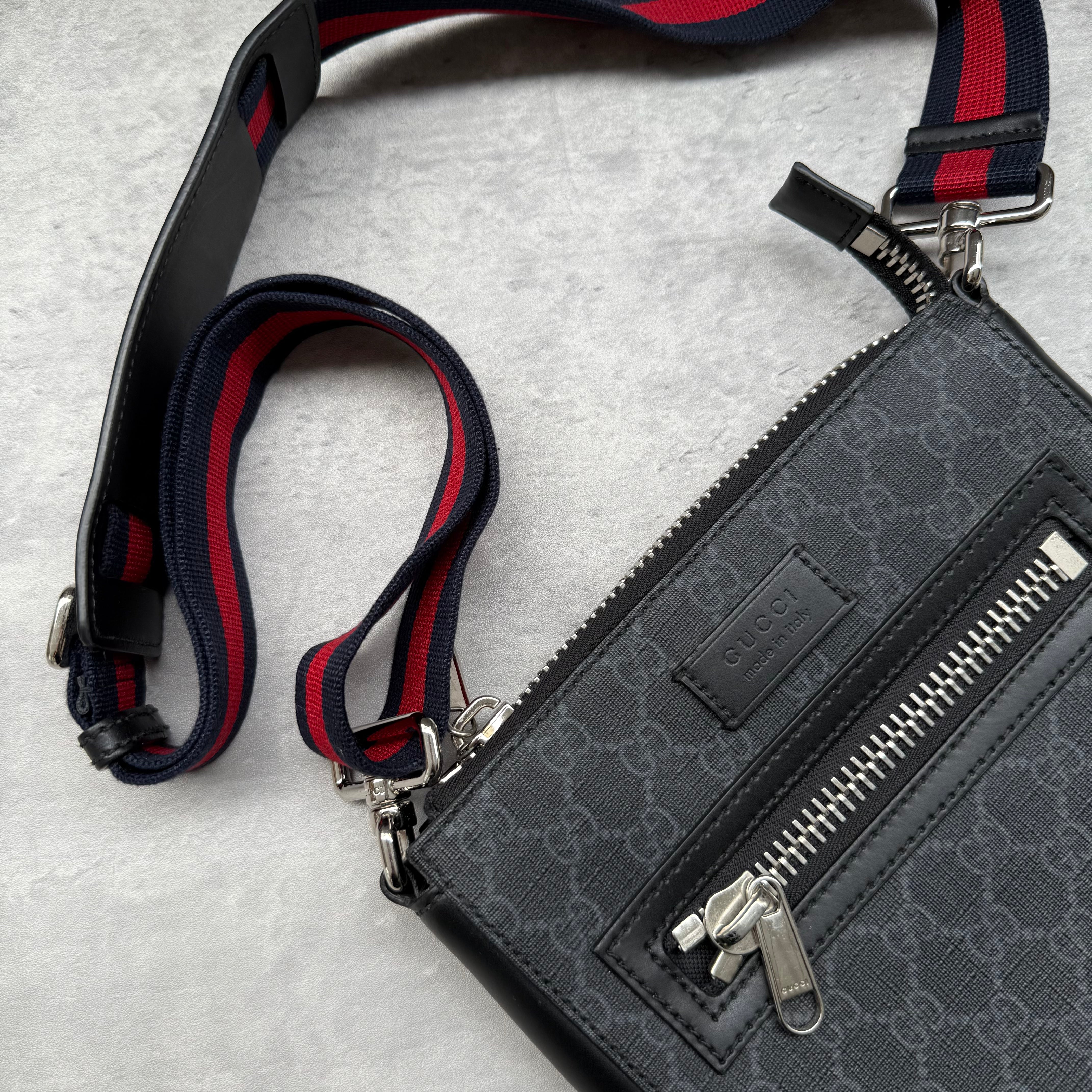Gucci GG Messenger Bag Black