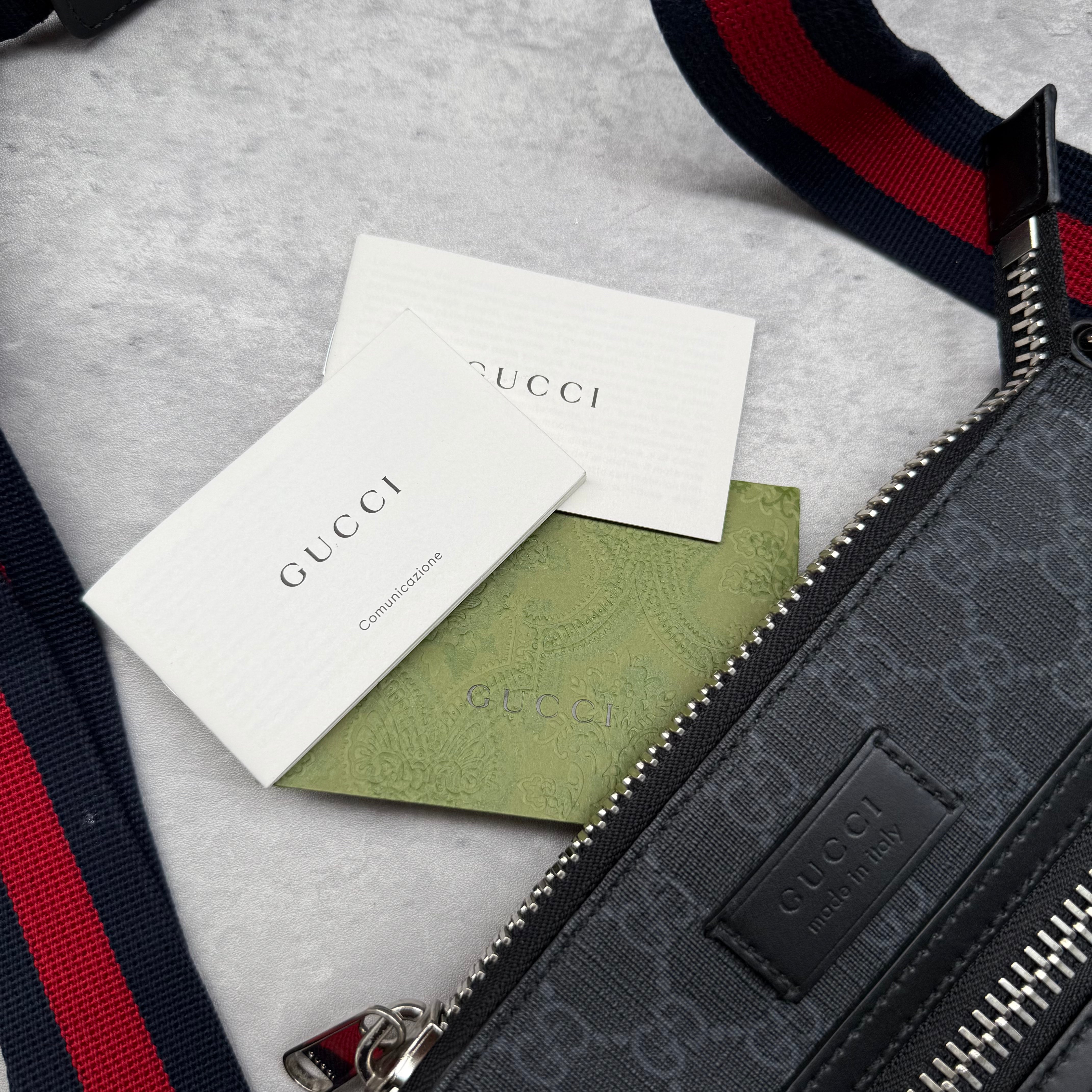 Gucci GG Messenger Bag Black