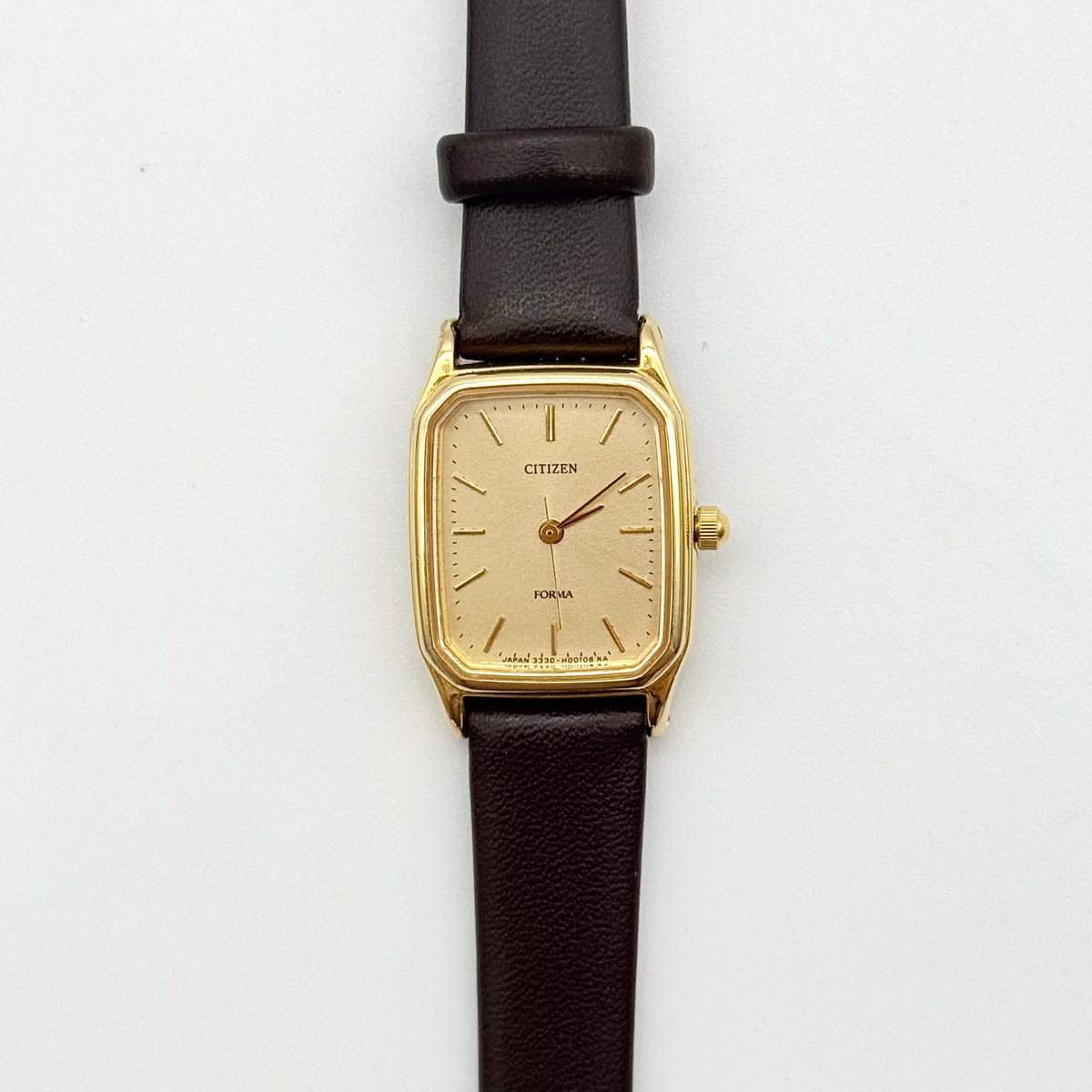 Citizen Forma Quartz 580068 Tank Watch Gold