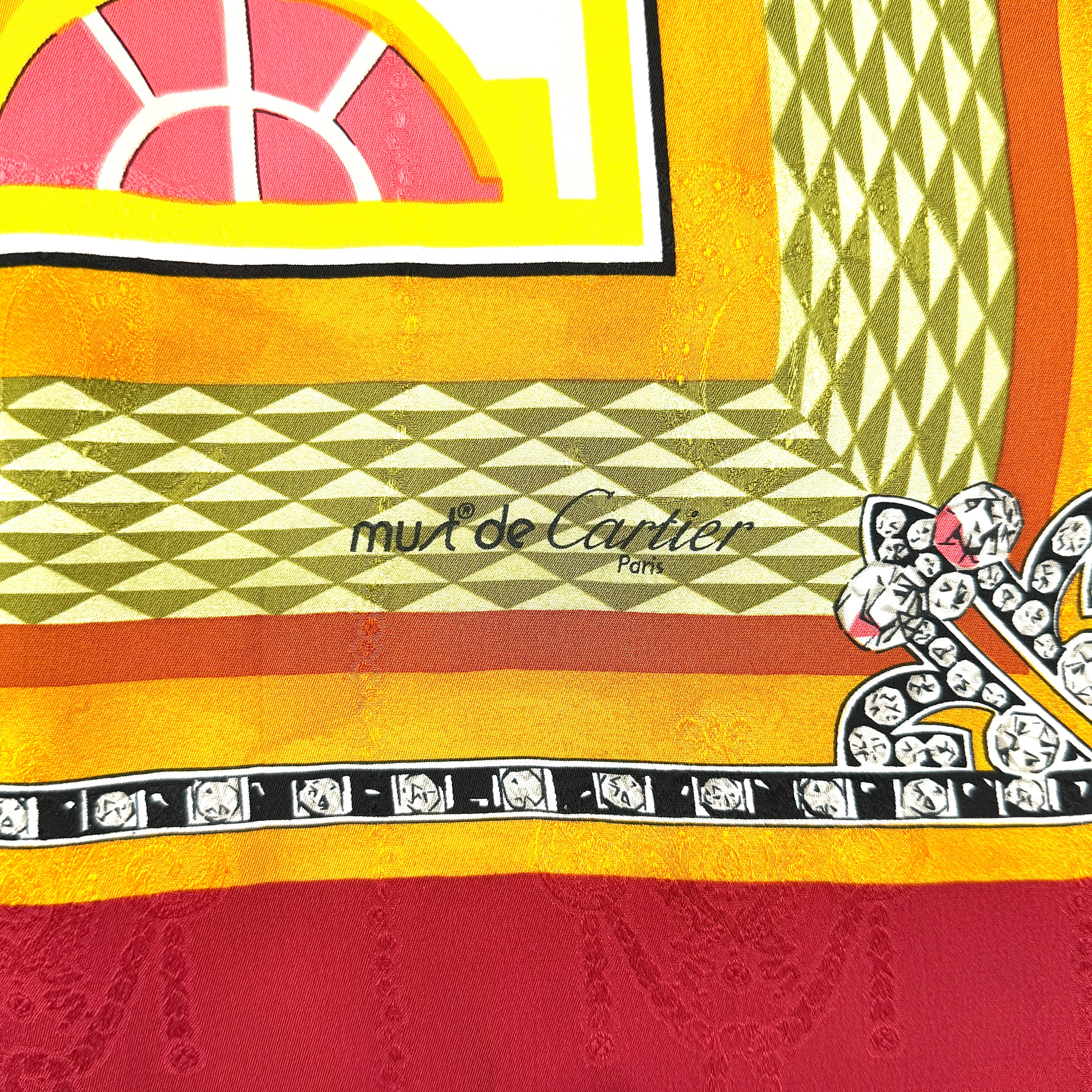 Cartier Saint-Petersburg Silk Scarf Multicolor