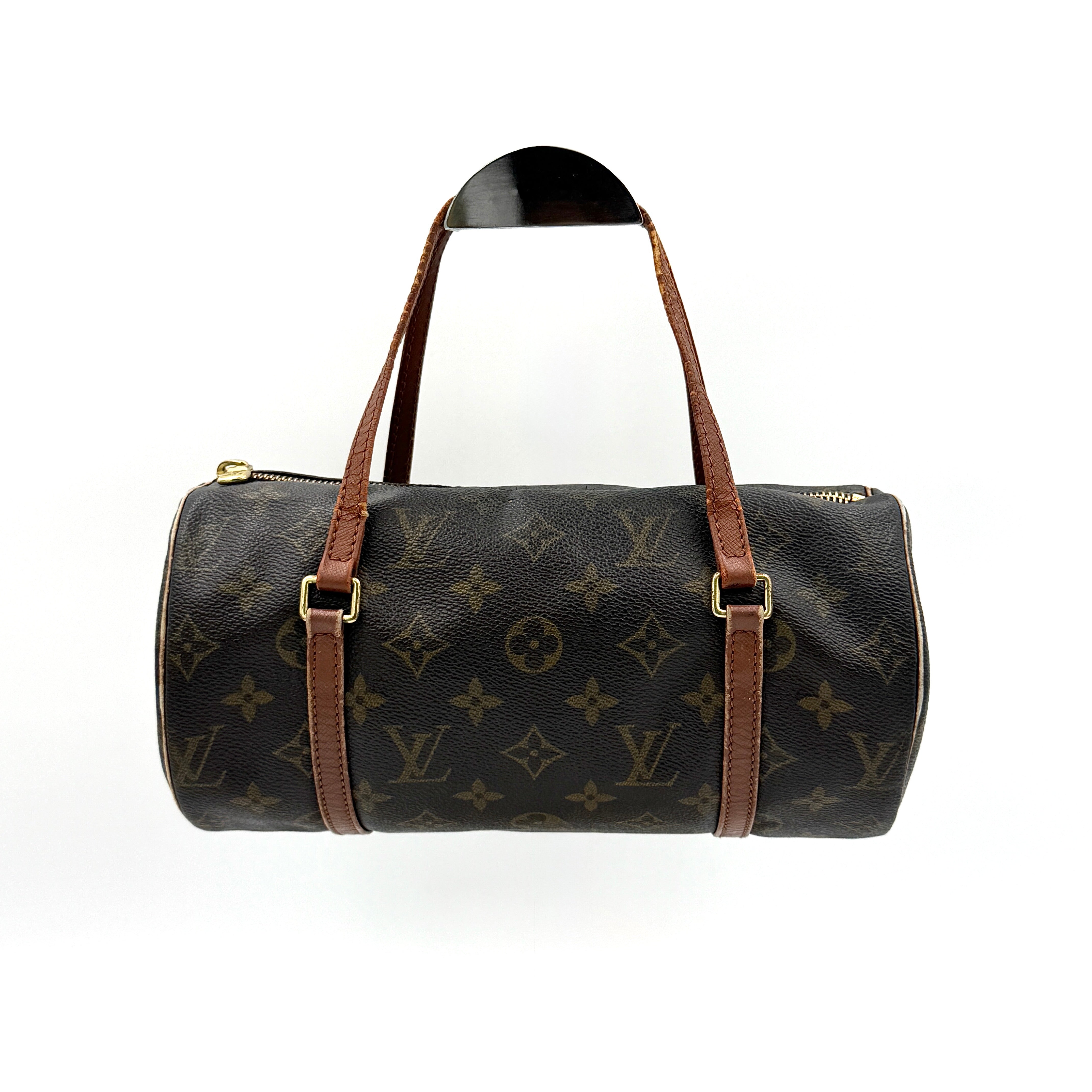 Louis Vuitton Monogram Papillon Handbag Brown