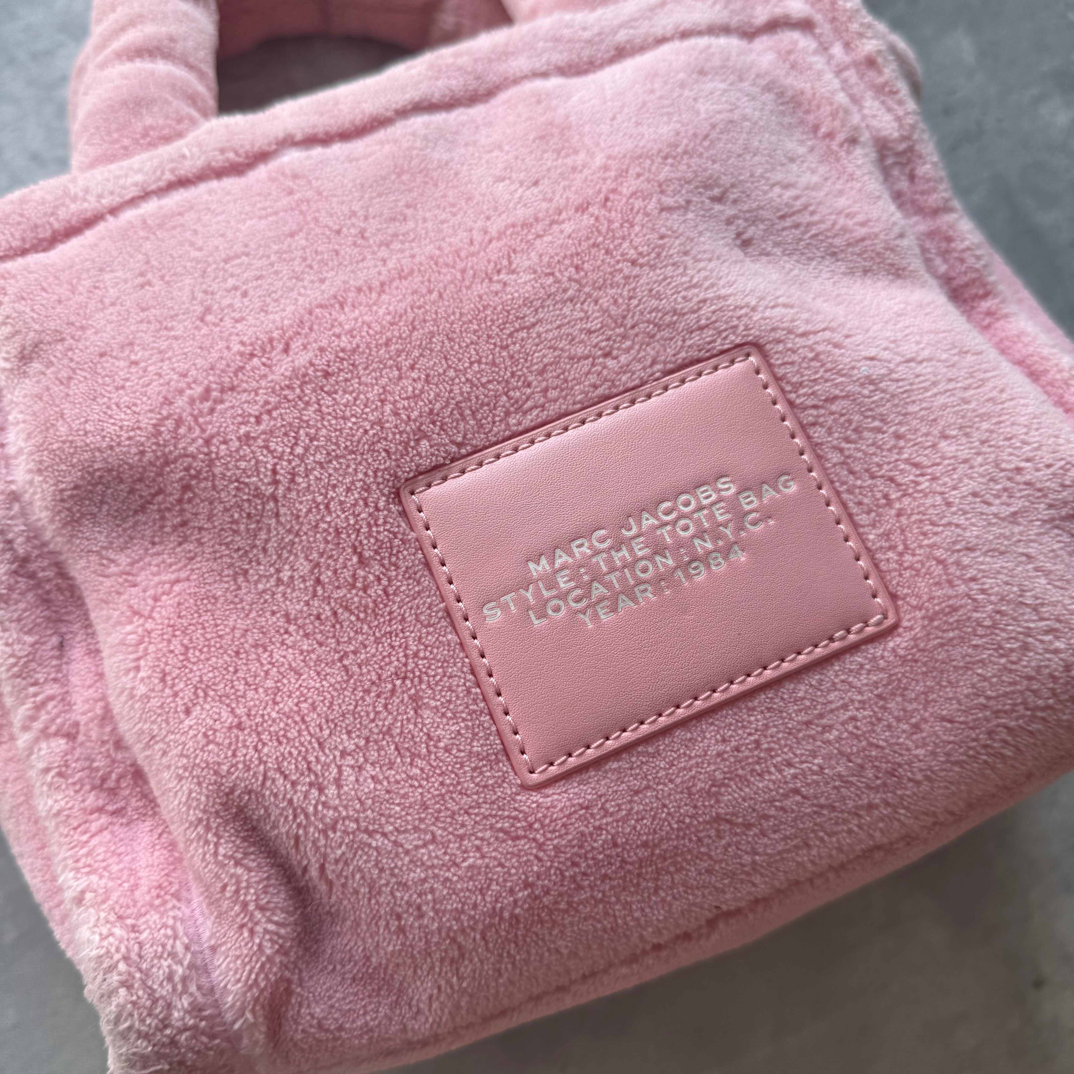 Marc Jacobs Terry Tote Bag Pink