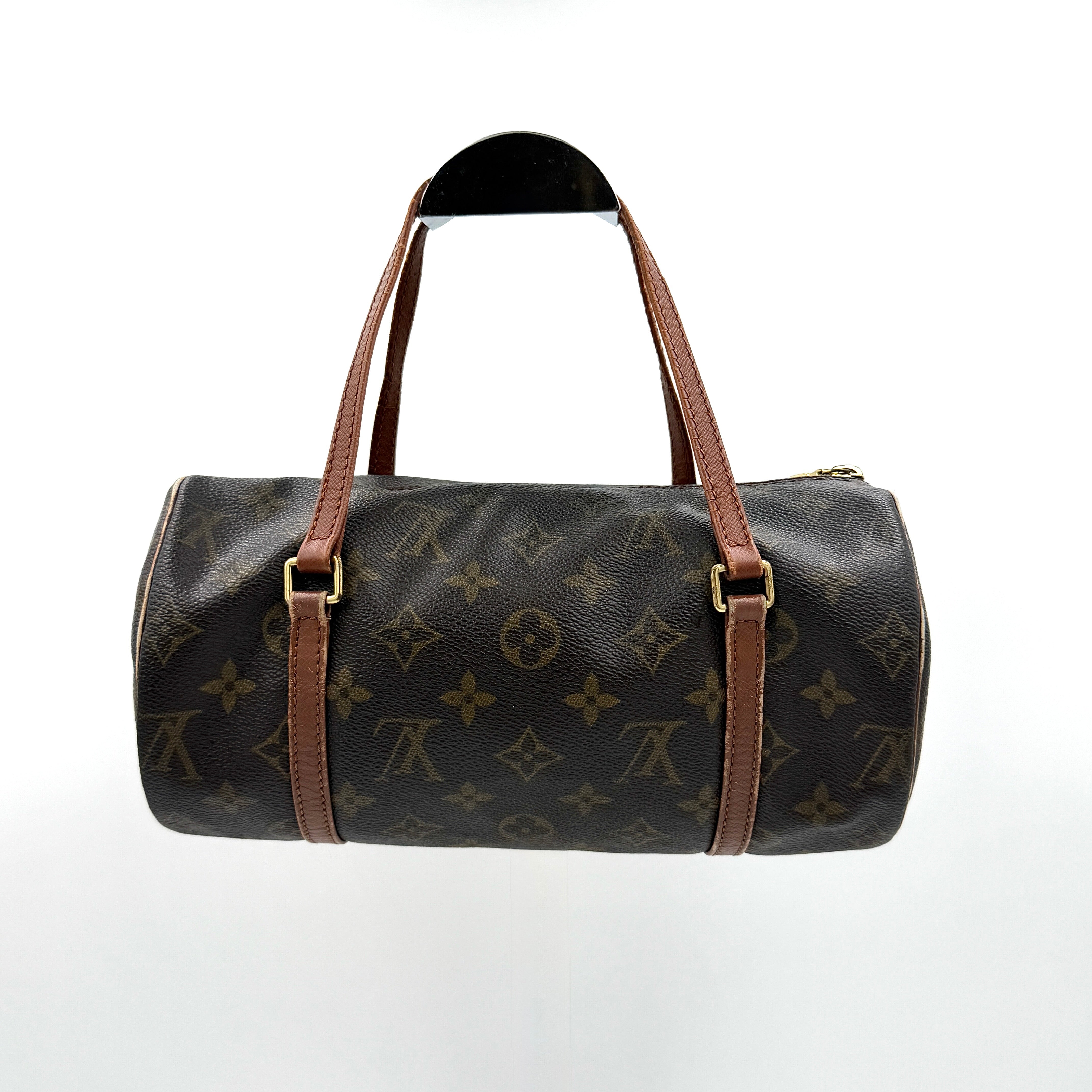 Louis Vuitton Monogram Papillon 26 Handbag Brown