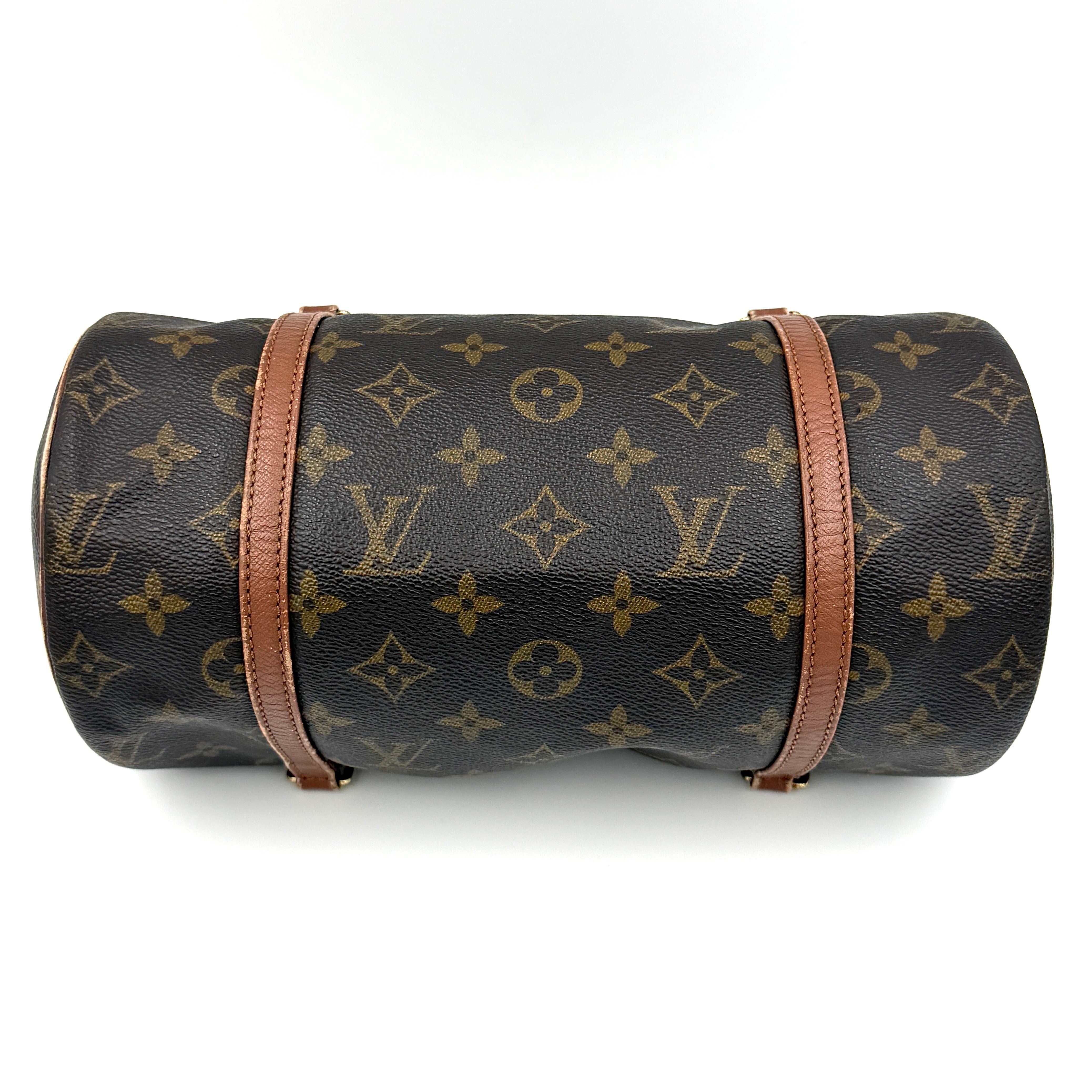 Louis Vuitton Monogram Papillon 26 Handbag Brown
