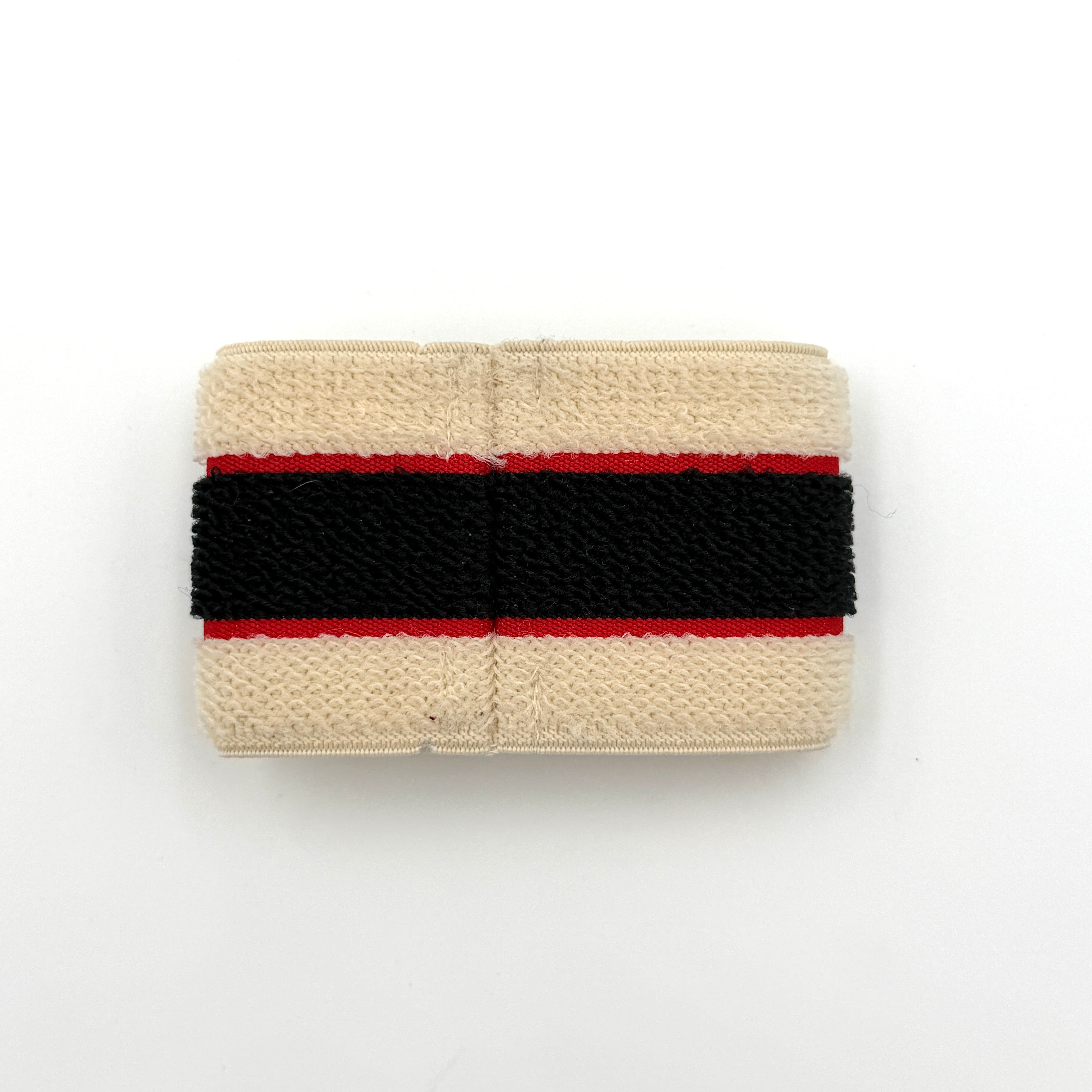 Gucci Logo Stripe Web Sports Wristband Beige