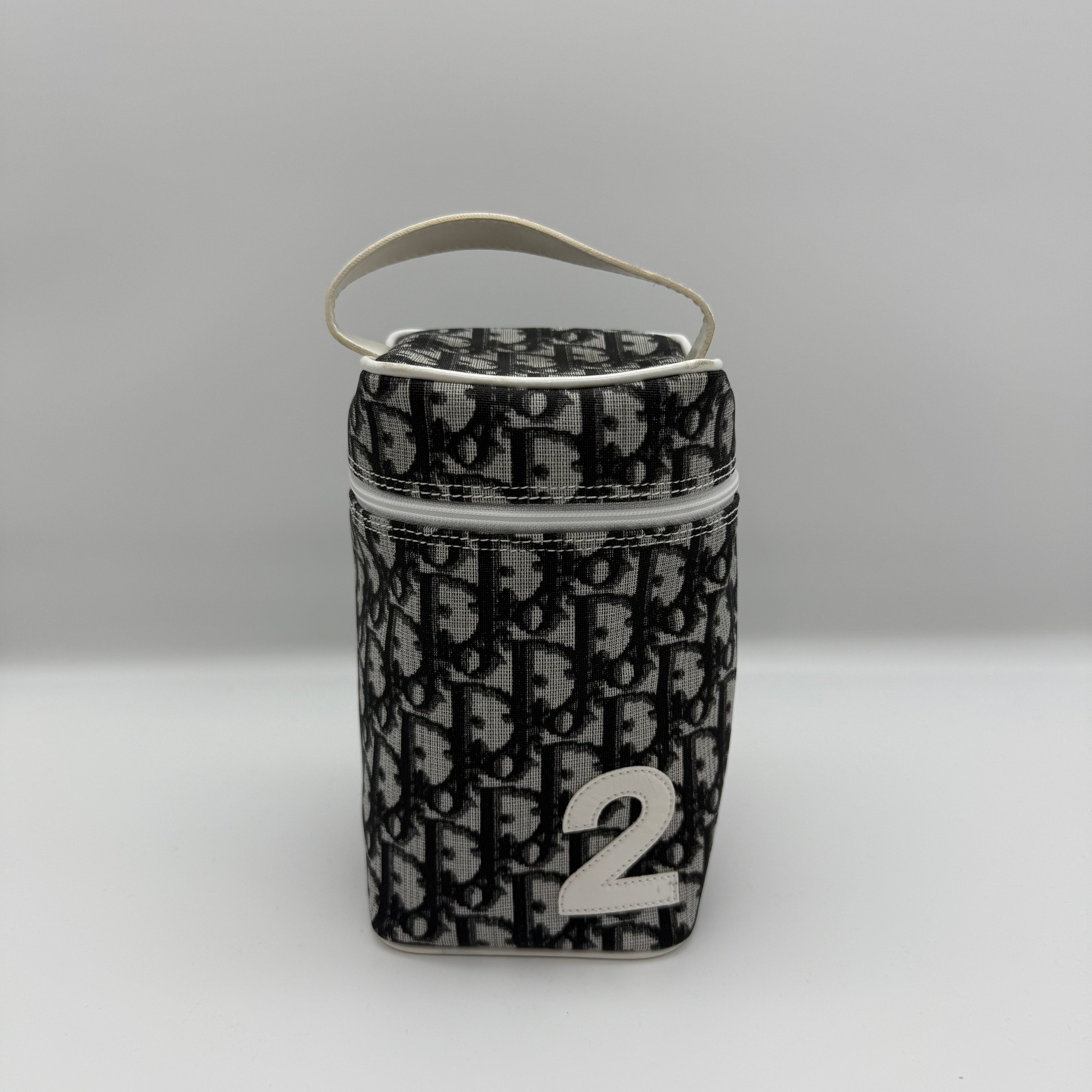 Dior Trotter Cosmetic Pouch Black/Grey