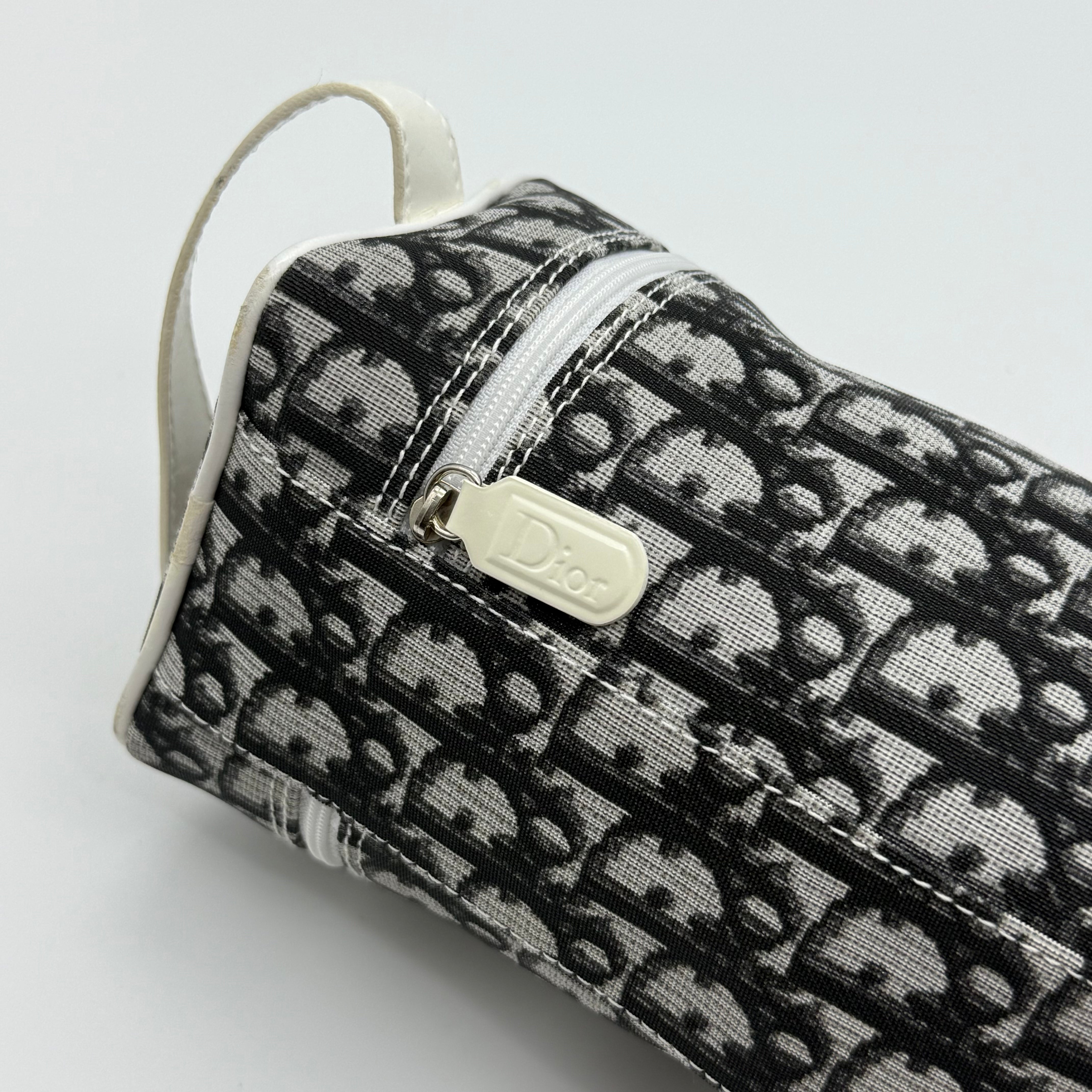 Dior Trotter Cosmetic Pouch Black/Grey