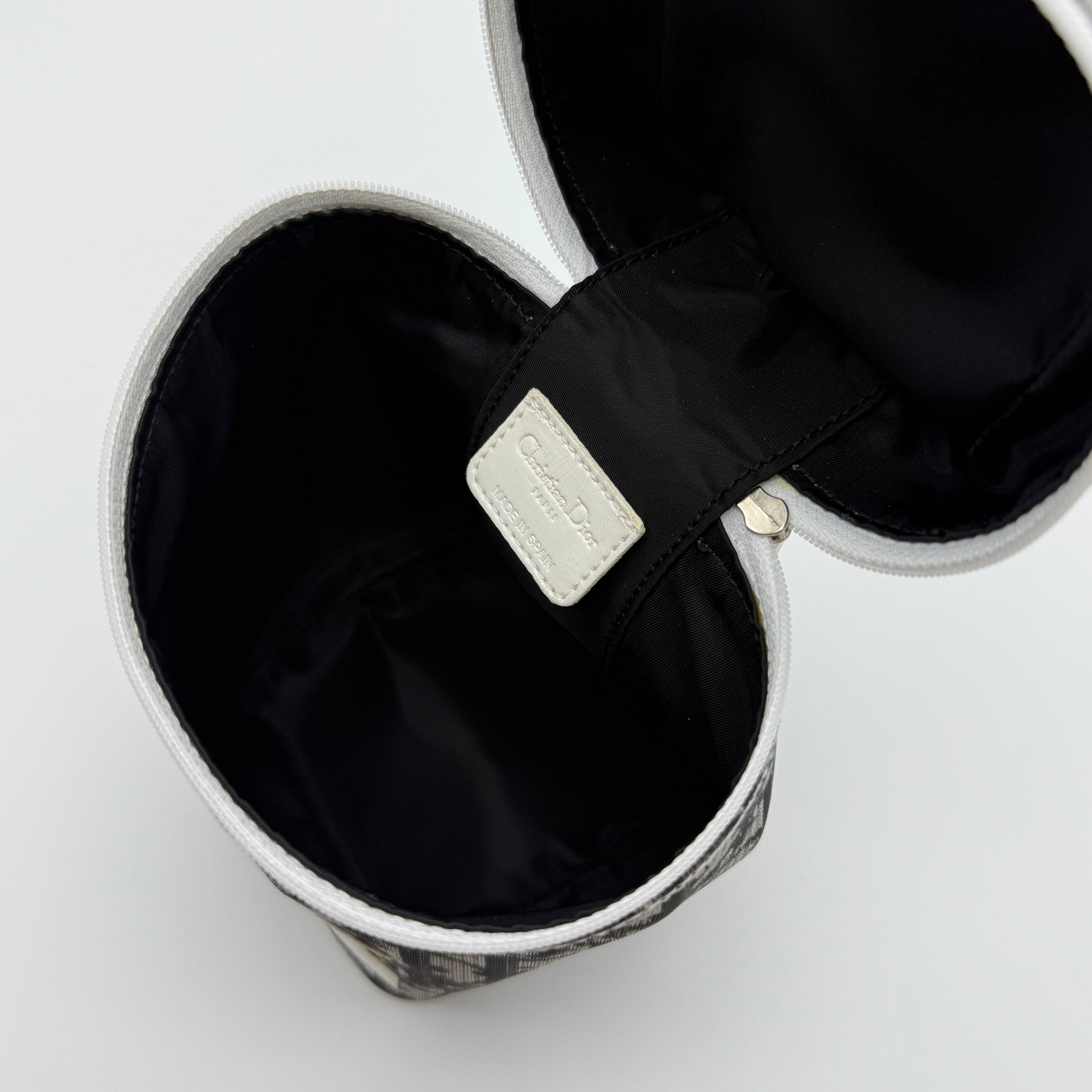 Dior Trotter Cosmetic Pouch Black/Grey