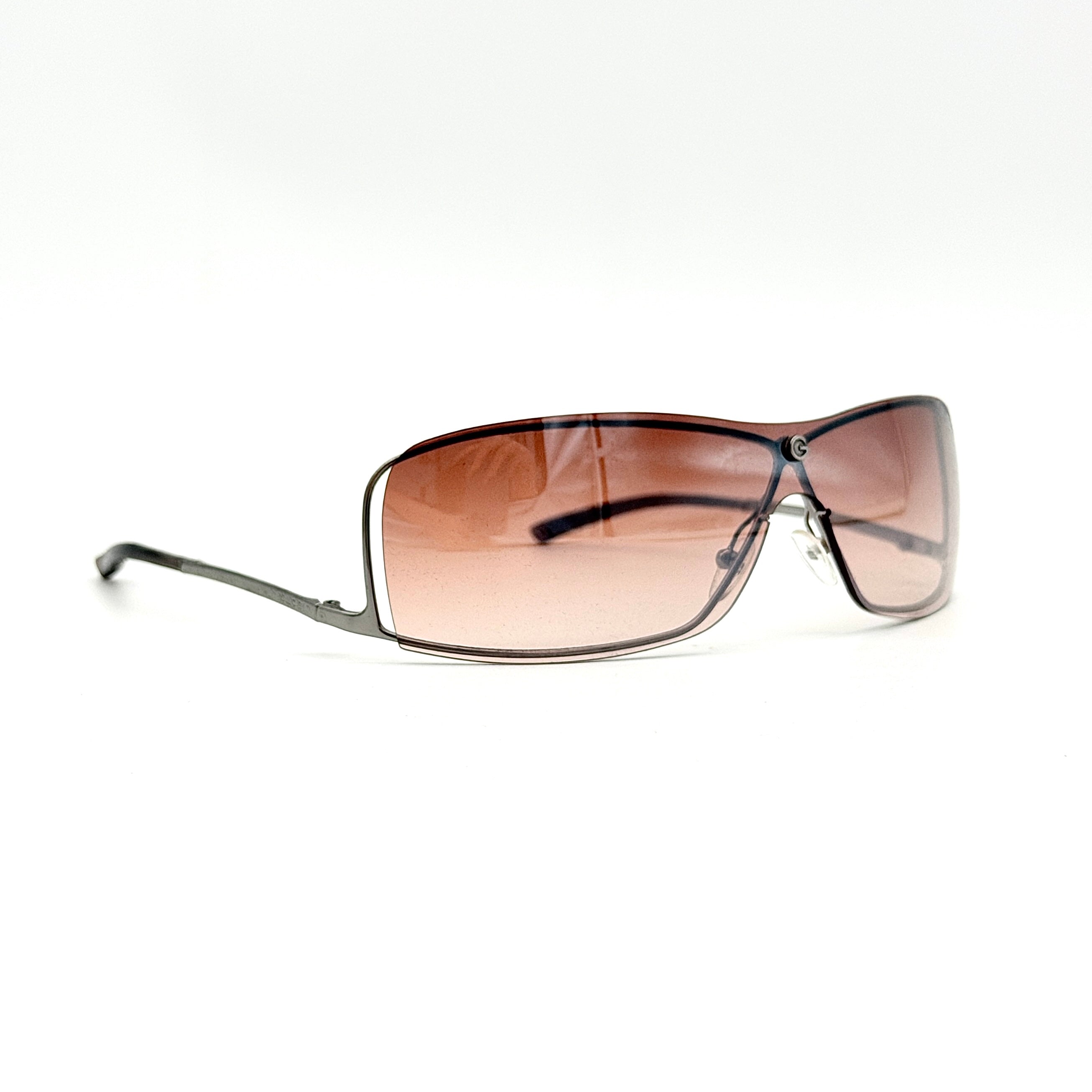 Gucci GG 1709/S Brown Gradient Sunglasses Silver