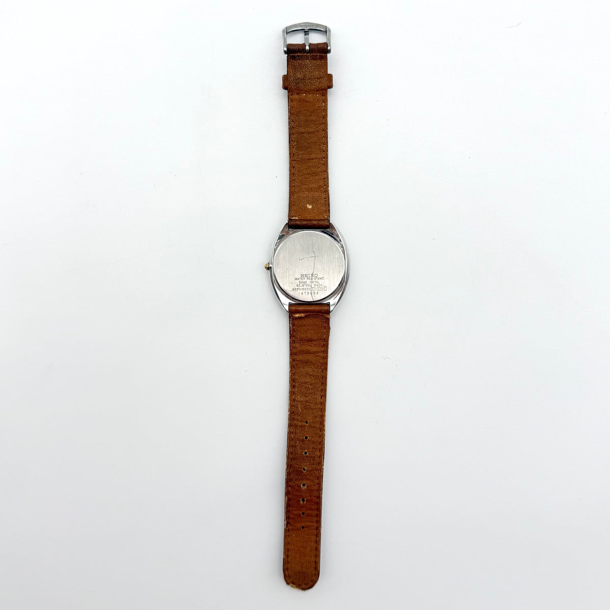 Seiko Lucent 5E21-6E50 Quartz Wristwatch Silver/Gold