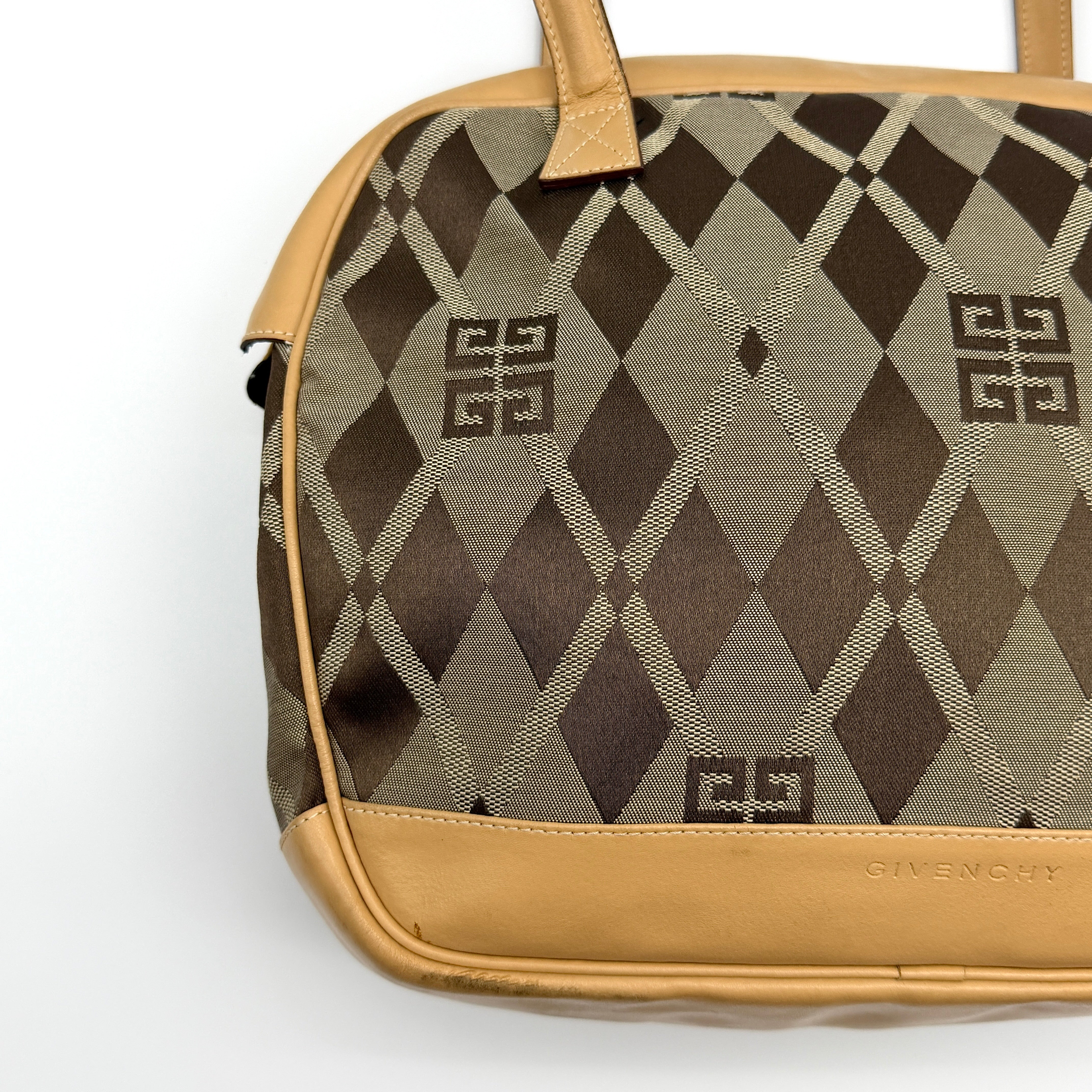Givenchy Argyle Monogram Handbag Beige/Brown