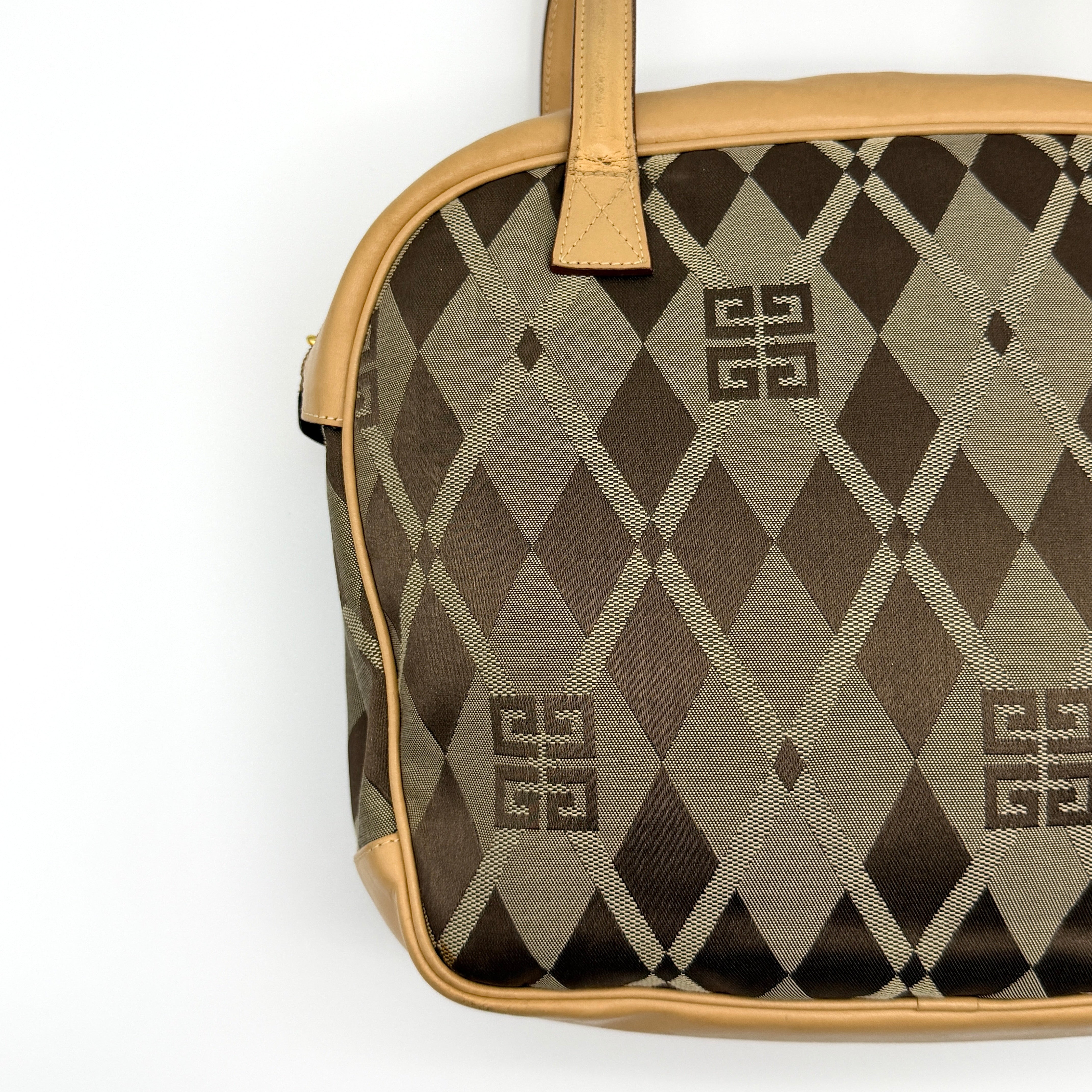 Givenchy Argyle Monogram Handbag Beige/Brown