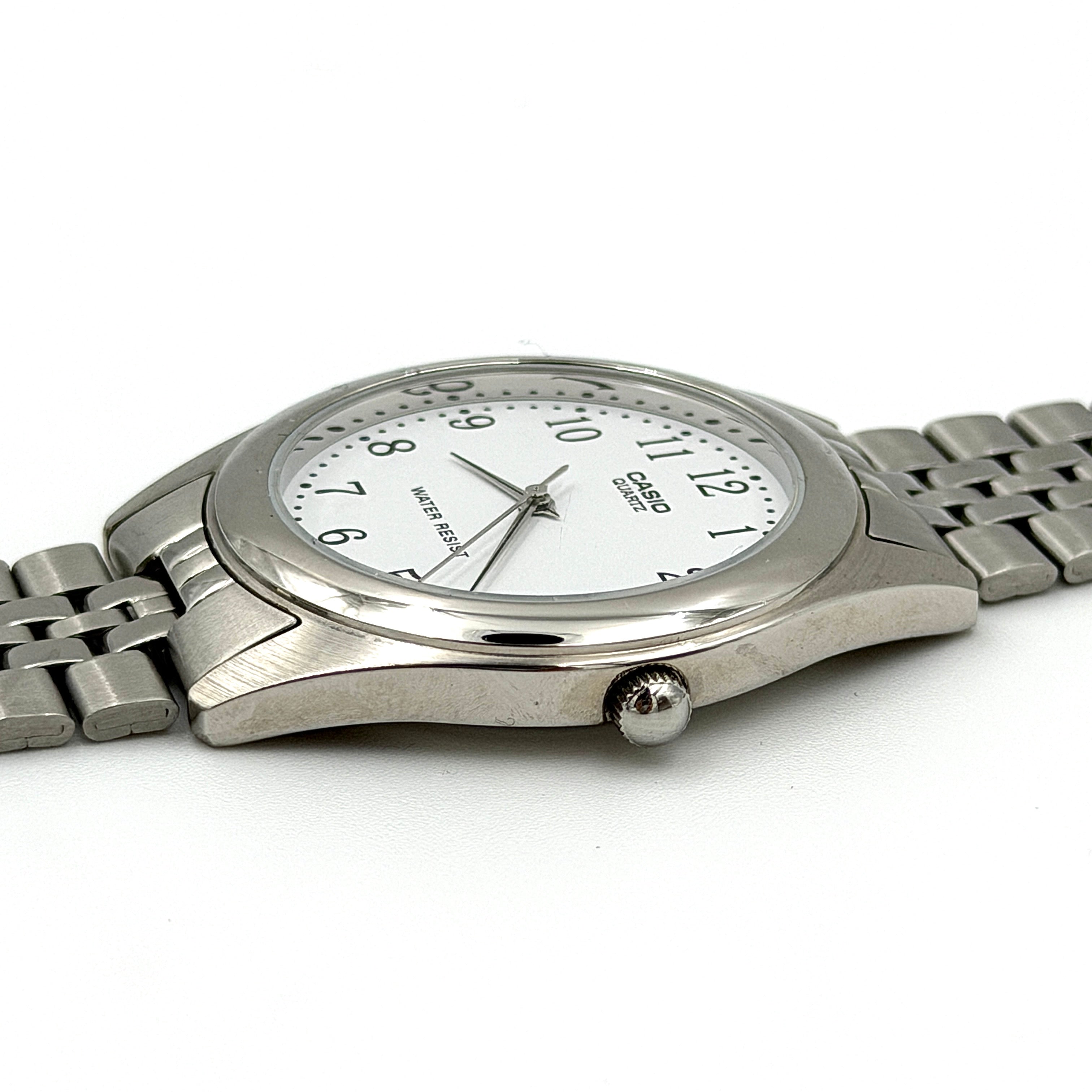 Casio MTP-1129 Stainless Steel Watch Silver
