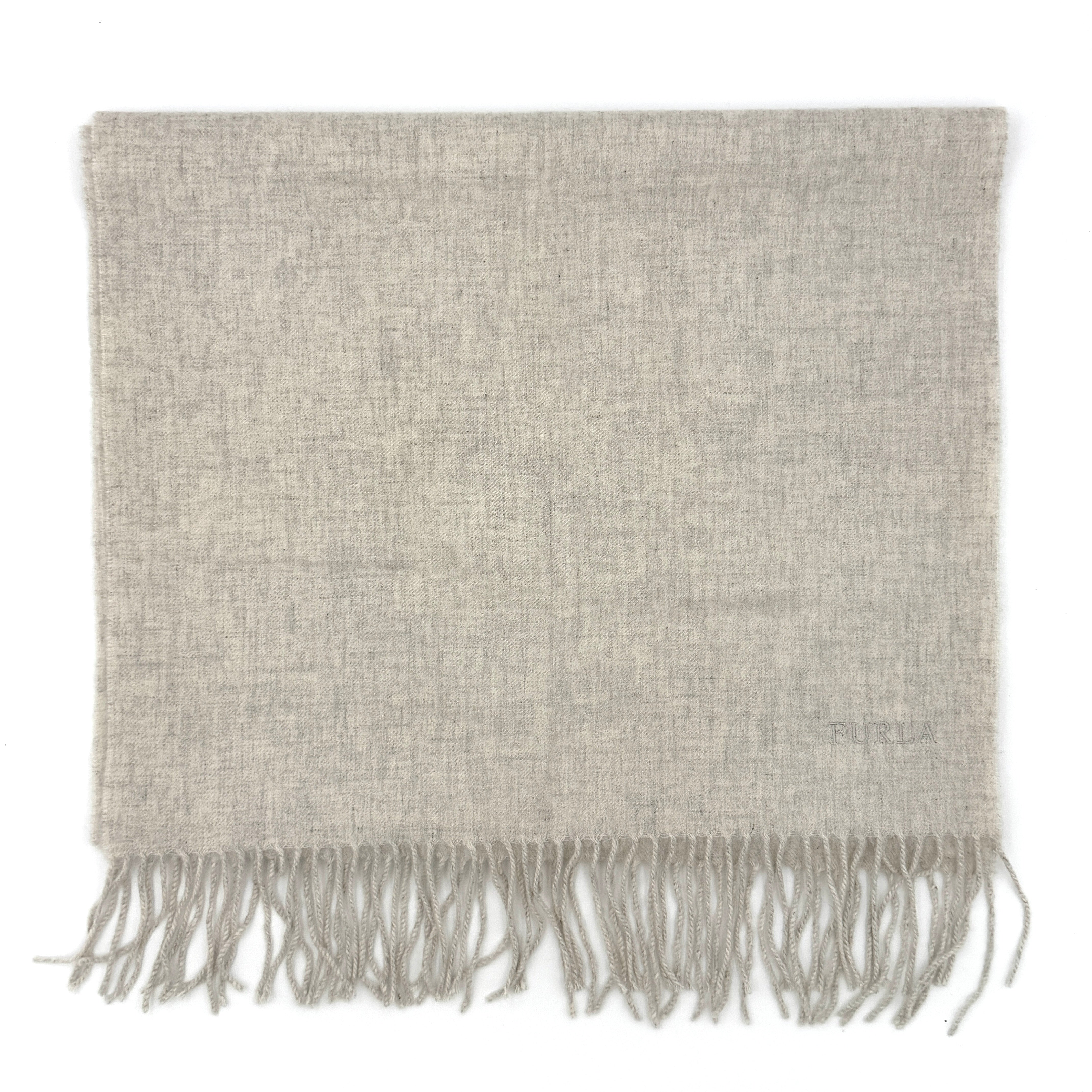 Furla Wool Scarf Grey