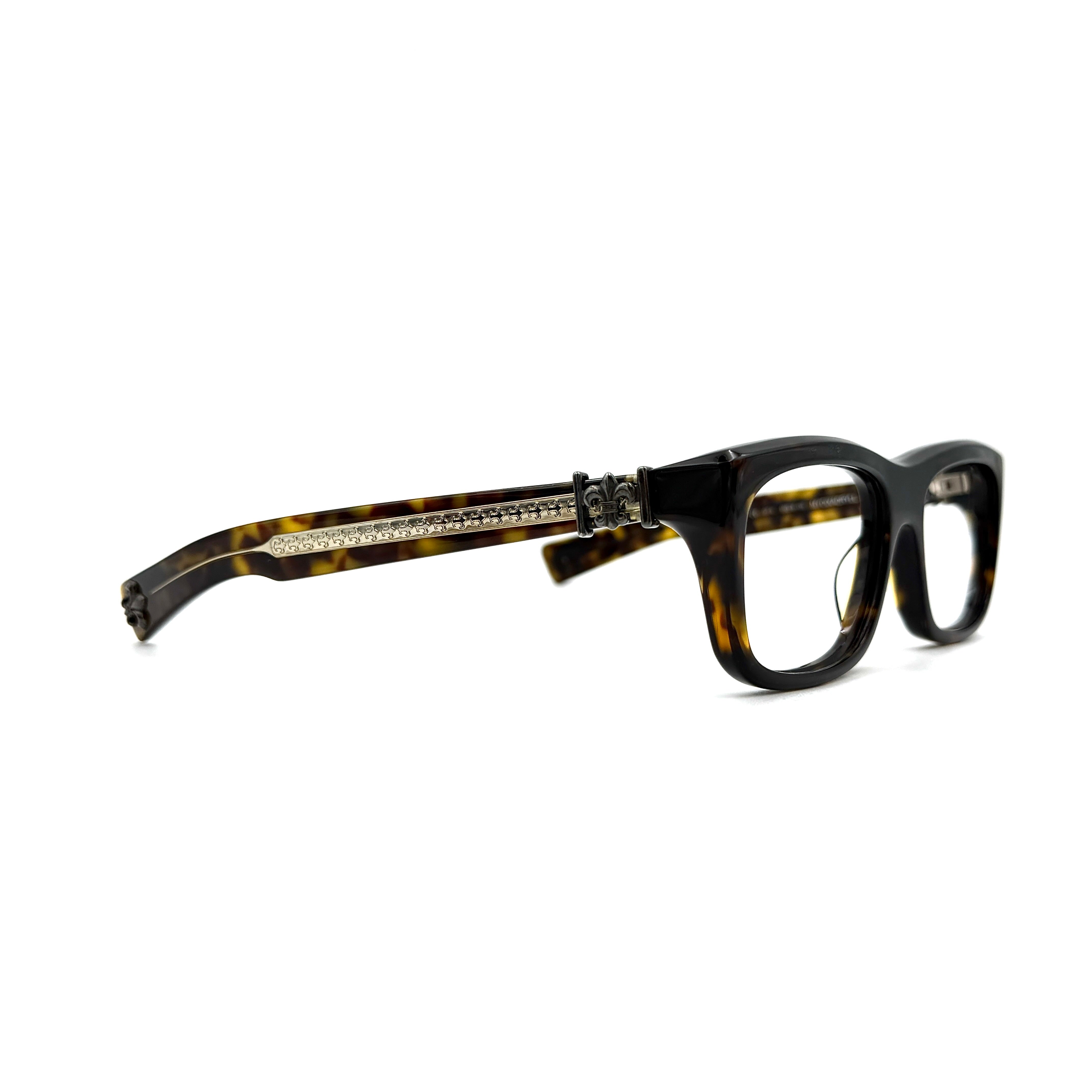 Chrome Hearts MYDIXADRYALL Glasses Havana Dark Tortoiseshell Brown