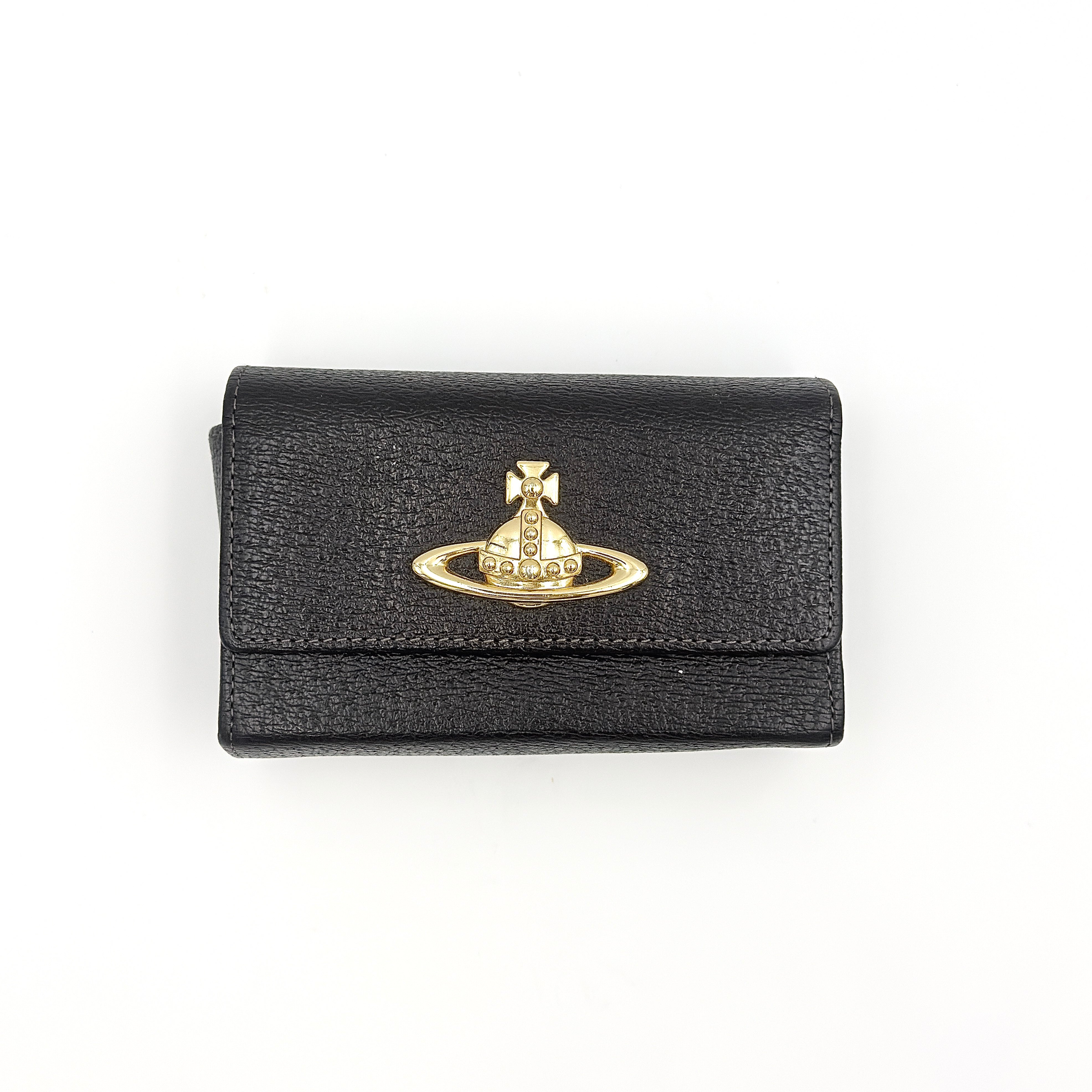 Vivienne Westwood Orb Executive Multi Case Black/Gold