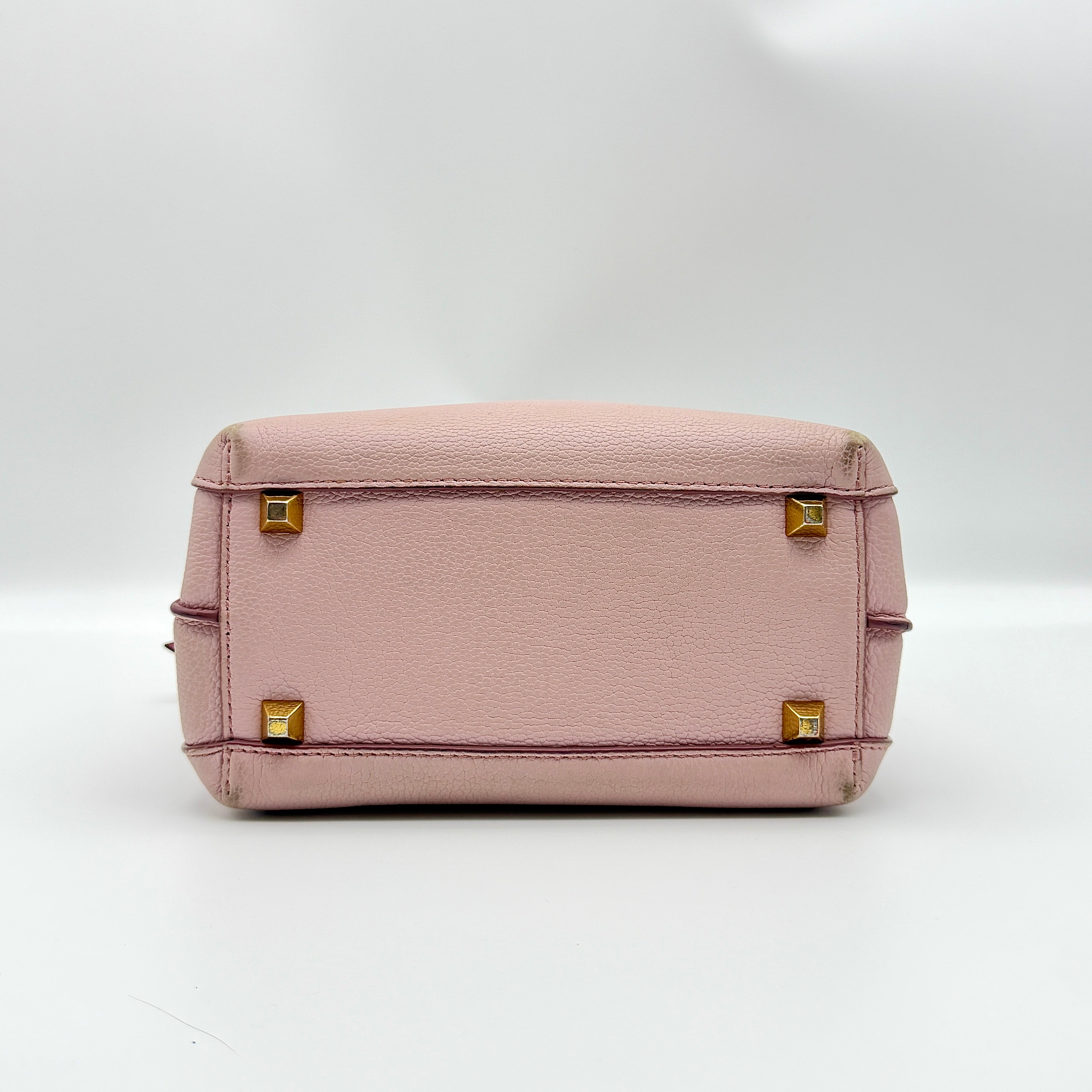 MCM 2Way Milla Mini Handbag Pink