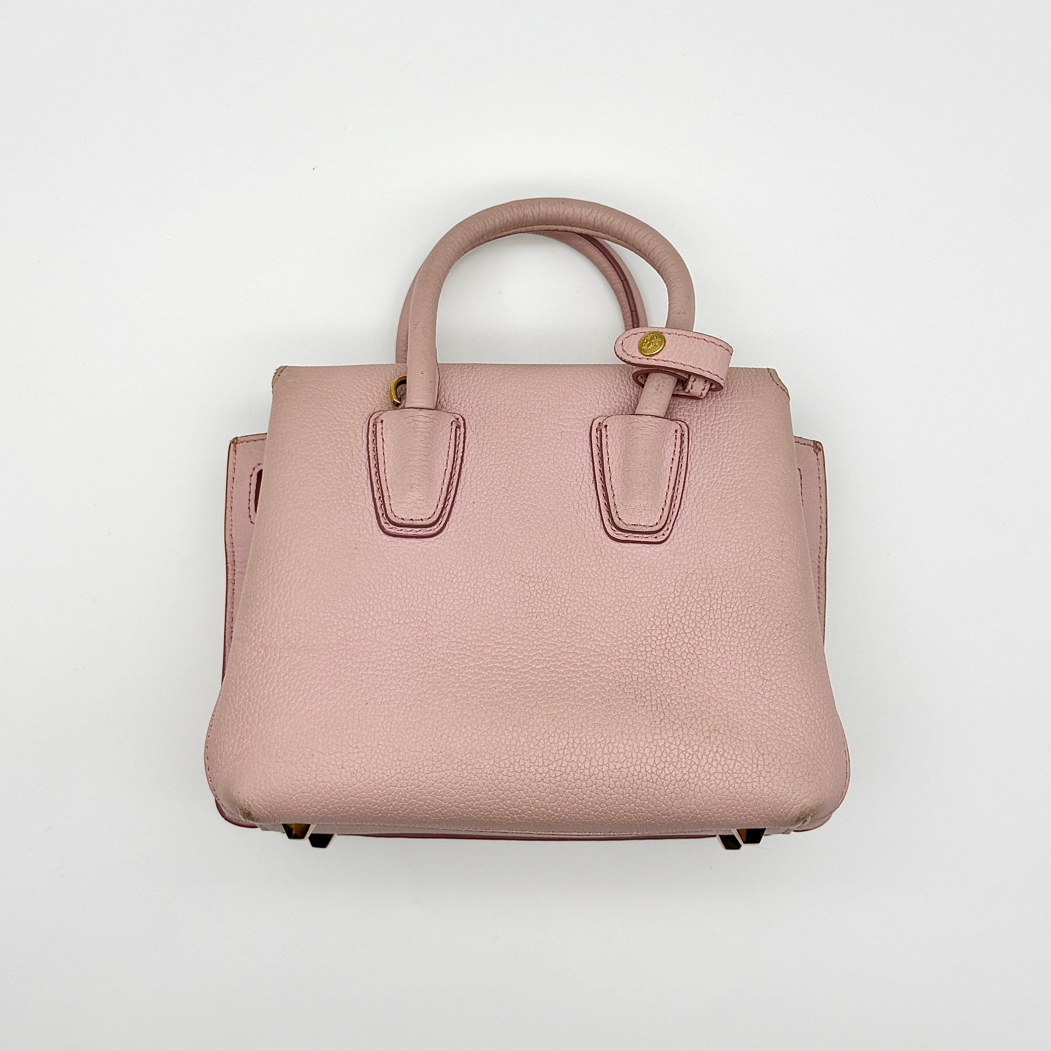 MCM 2Way Milla Mini Handbag Pink