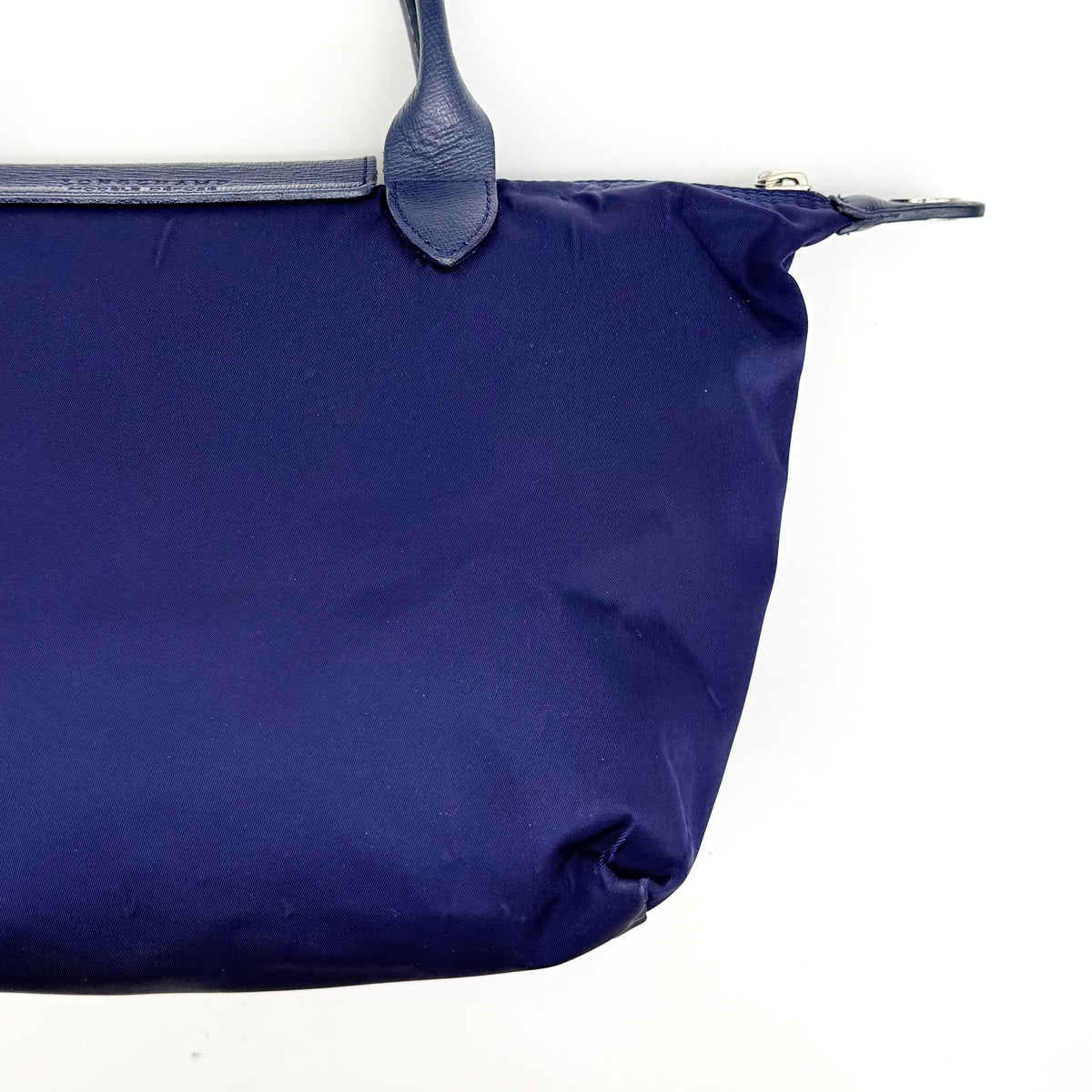 Longchamp 2Way Le Pliage Nylon Top-Handle Bag Blue