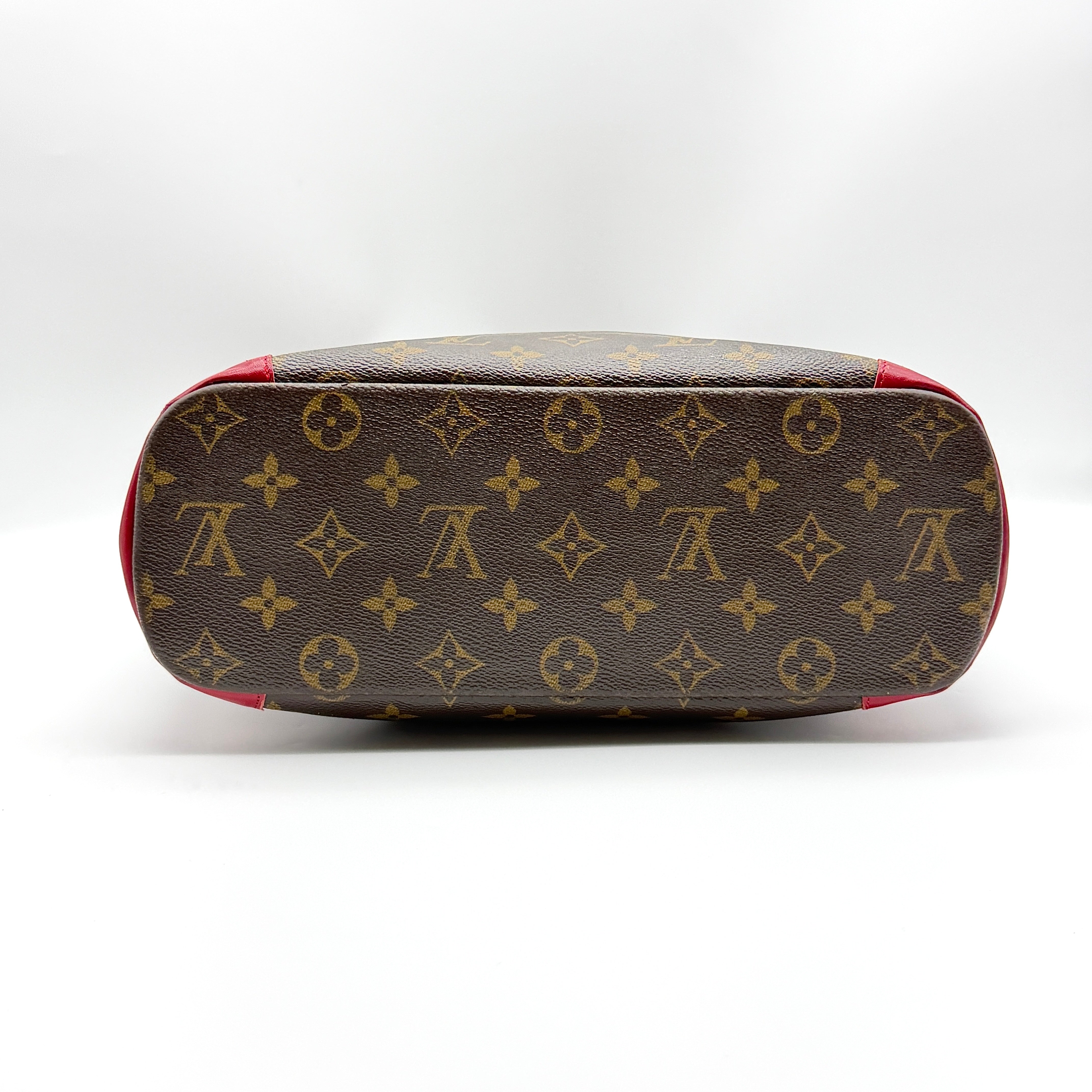 Louis Vuitton Monogram Vavin MM Tote Bag Brown/Red