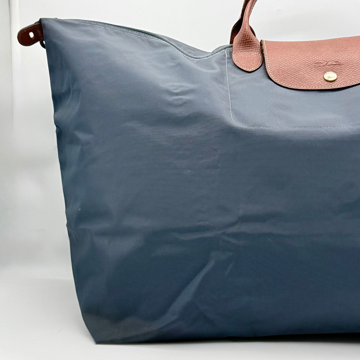 Longchamp Le Pliage Original Travel Bag Brown/Blue