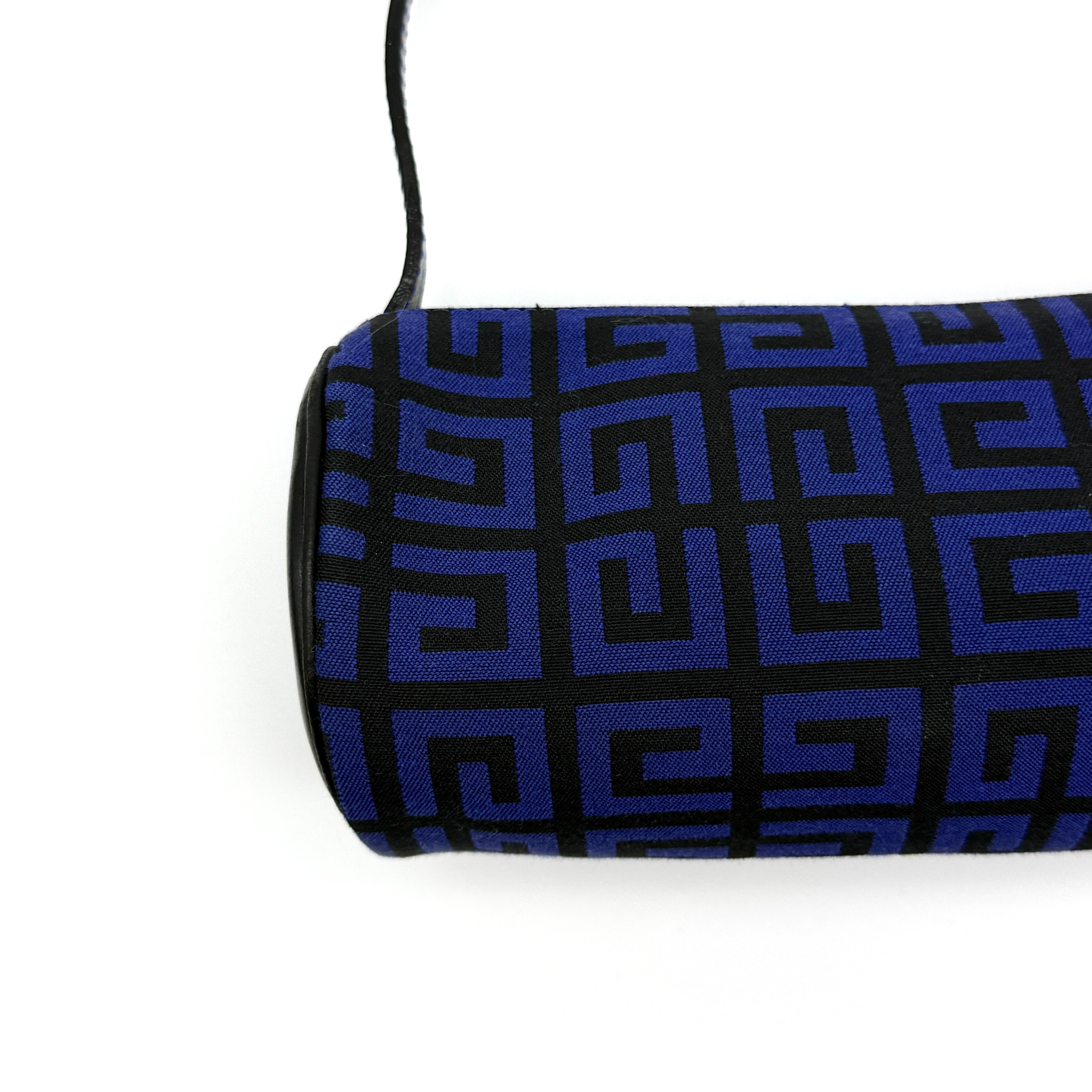 Givenchy 4G Monogram Baguette Bag Blue/Black