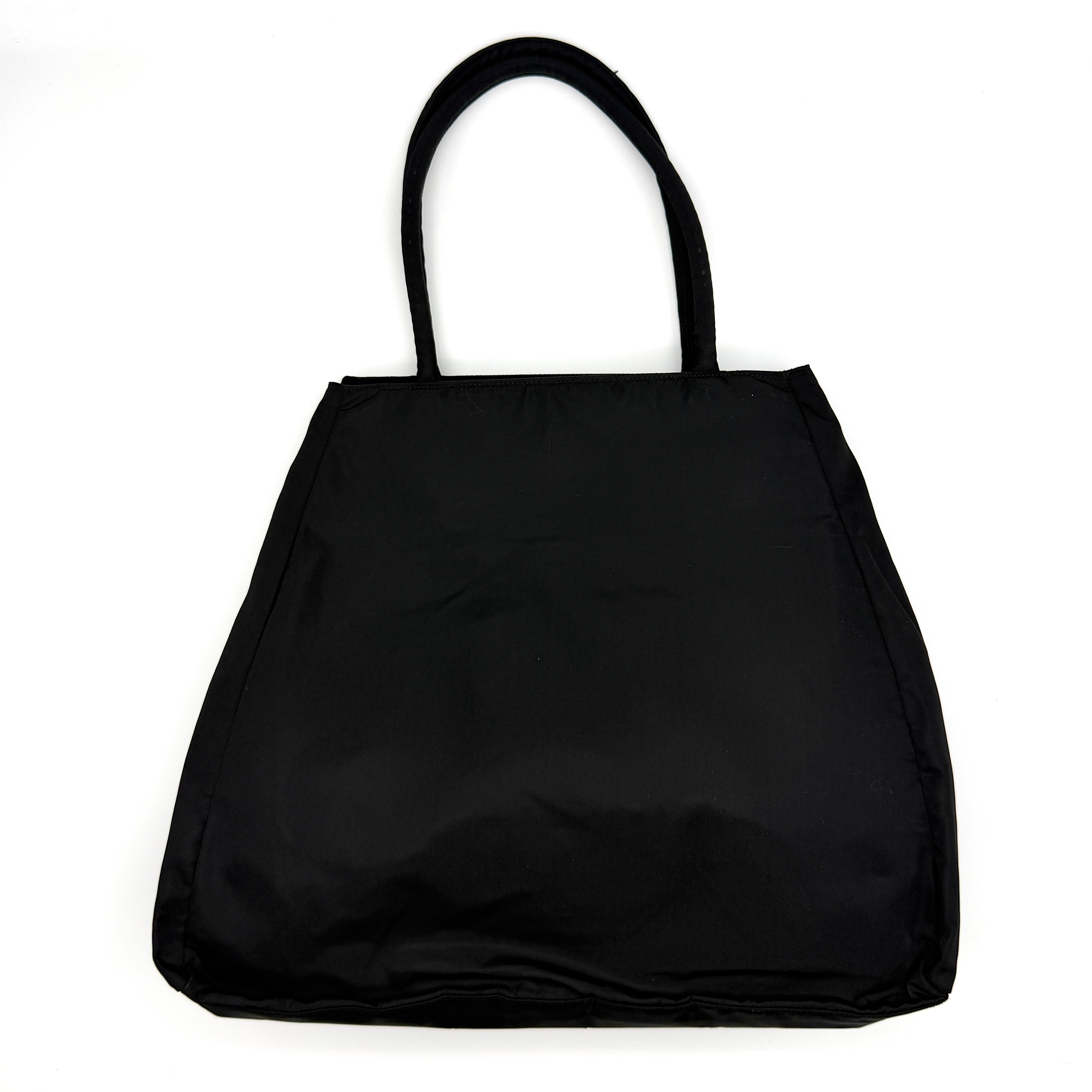 Prada Tessuto Nylon City Tote Bag Black