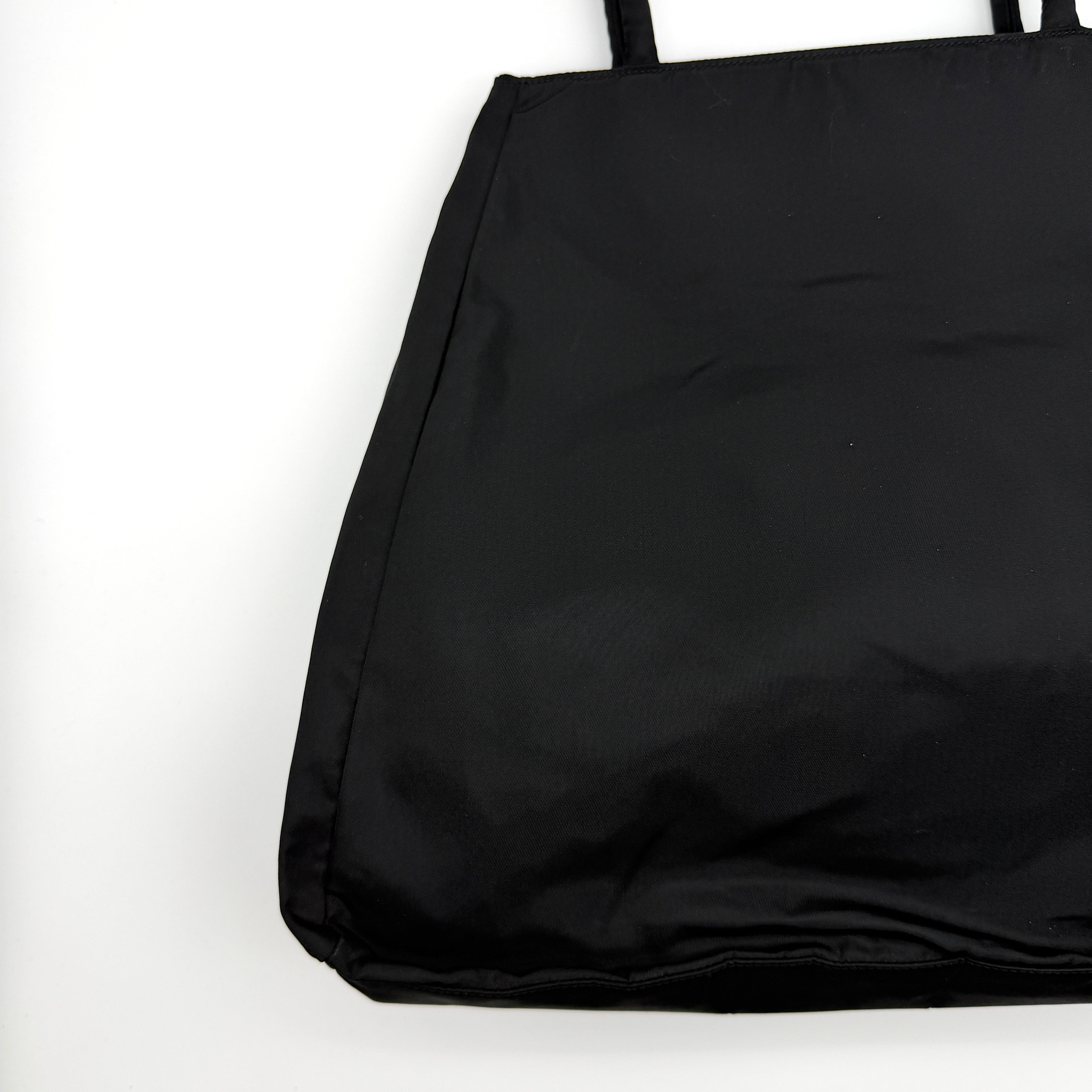 Prada Tessuto Nylon City Tote Bag Black