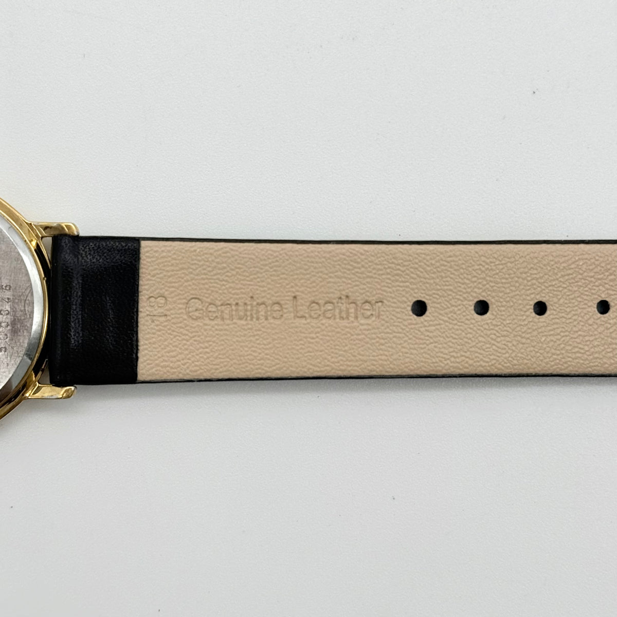 Seiko White Dial 7N01-0BH0 Quartz Wristwatch Gold