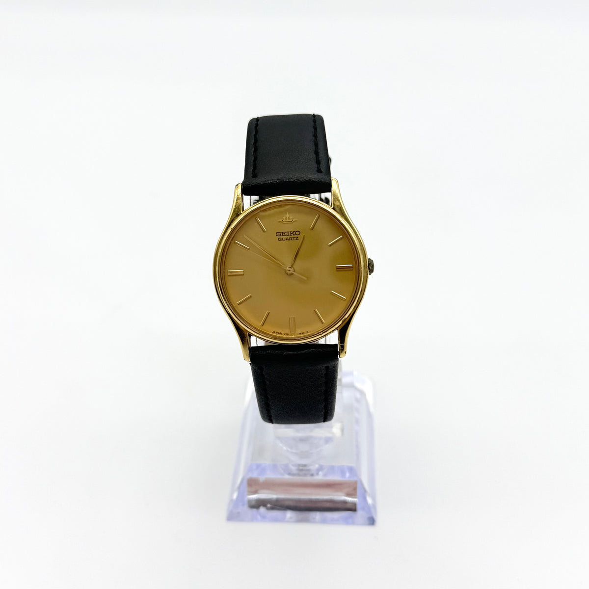 Seiko Galaxy V701-7020 Quartz Wristwatch Gold