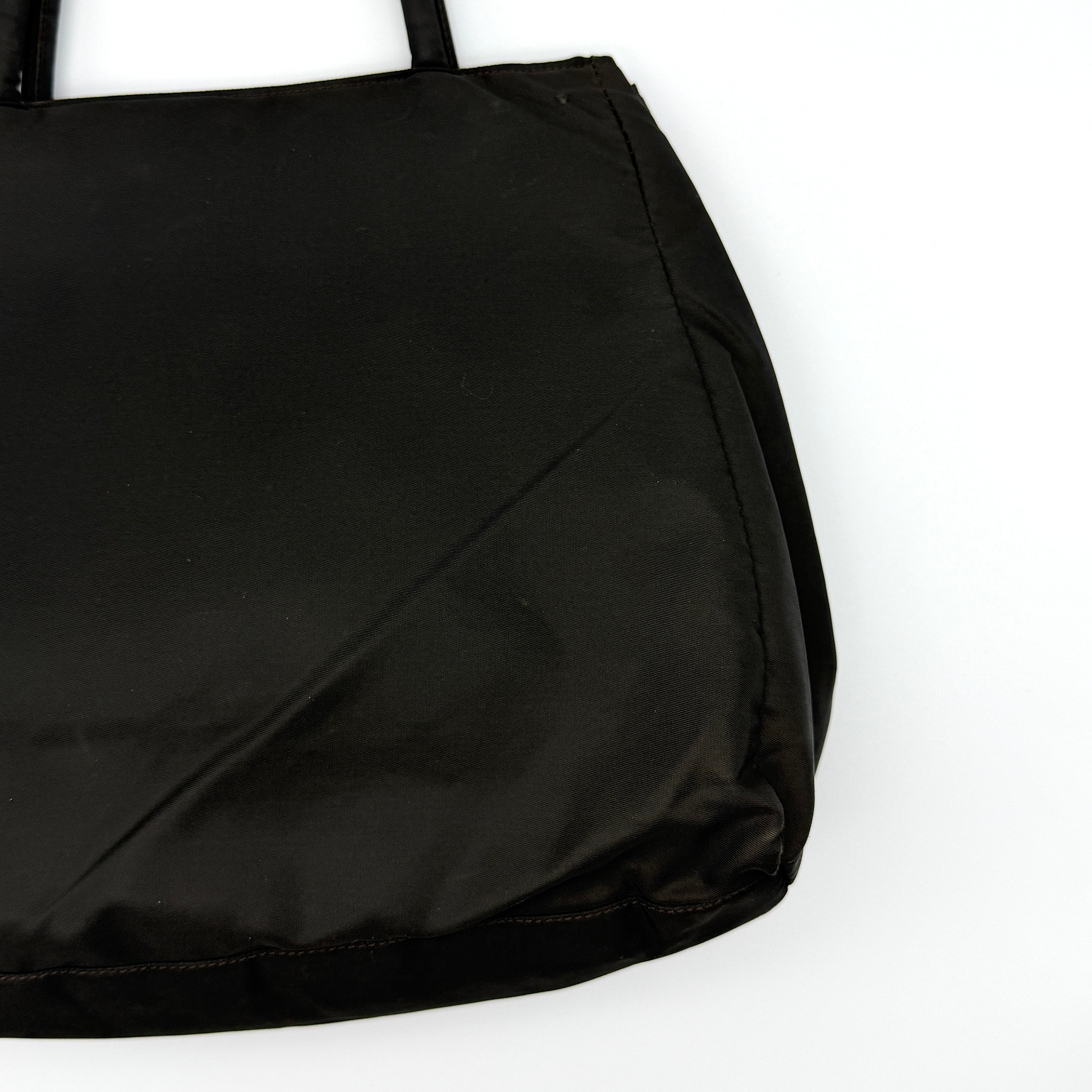 Prada Tessuto Nylon City Tote Bag Black