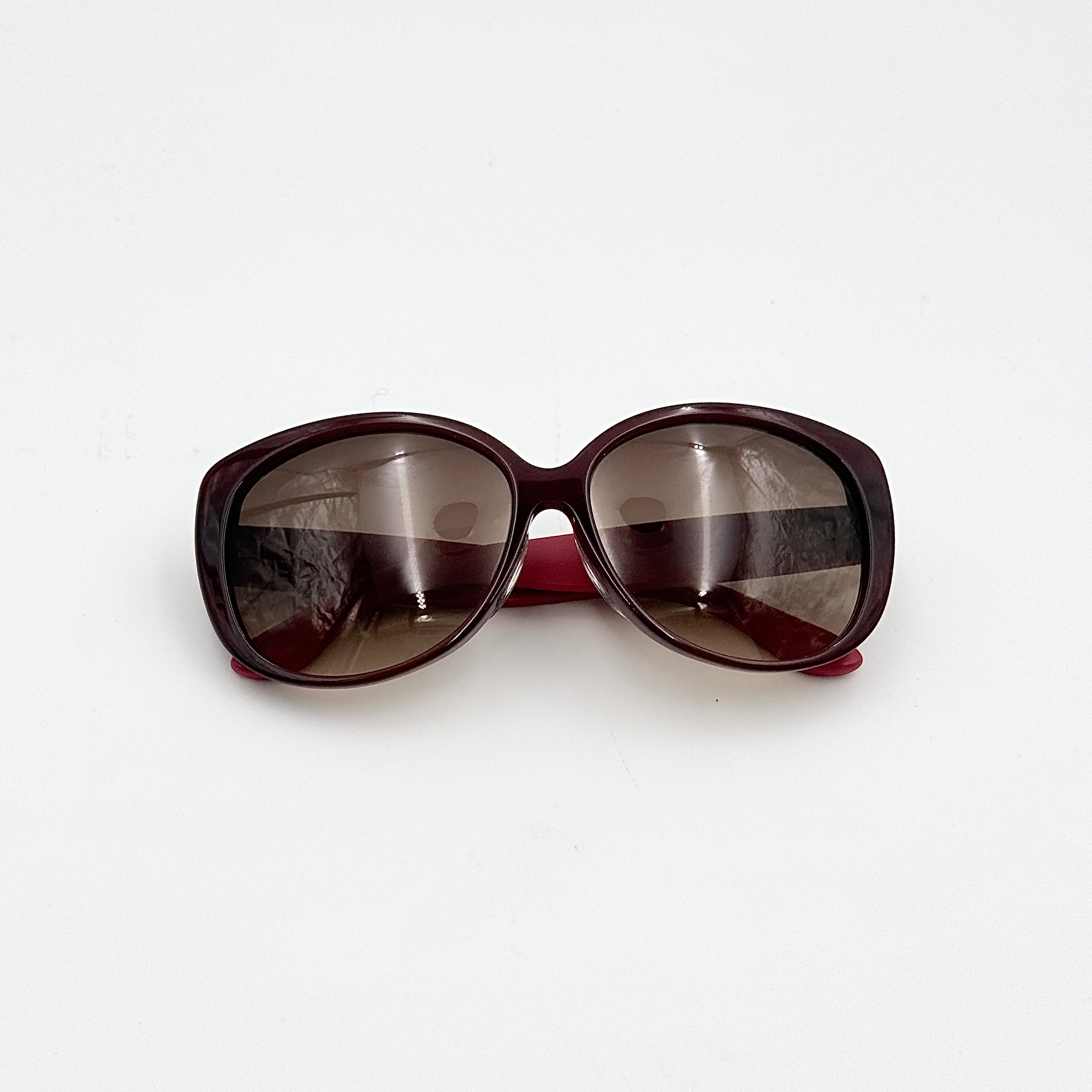 Marc by Marc Jacobs Stripe Sunglasses Pink