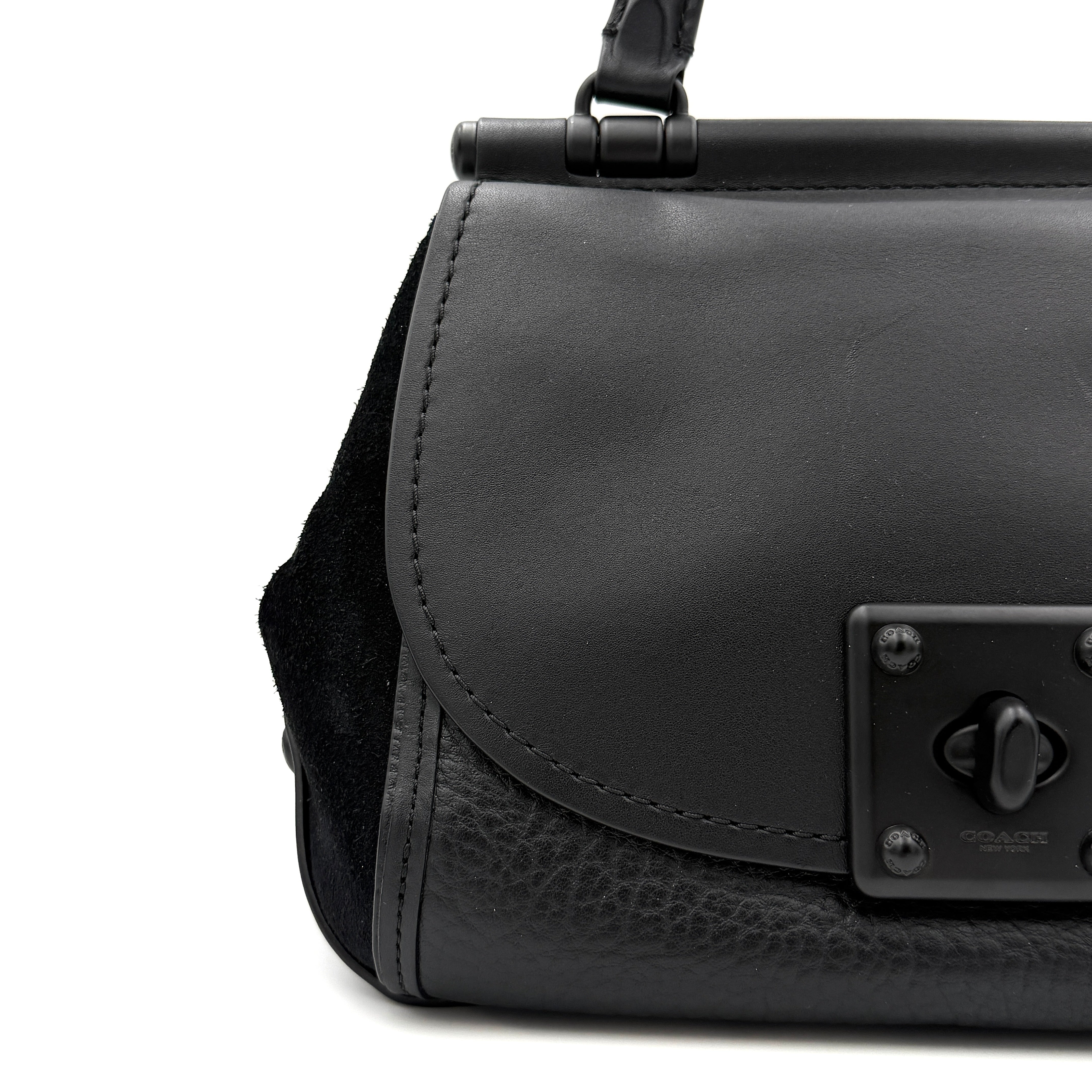 Coach 2Way Drifter Carryall Handbag Black