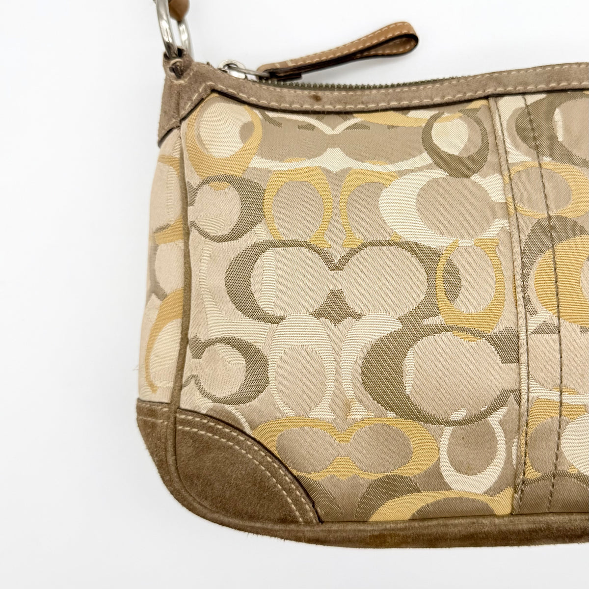 Coach Signature Chelsea Shoulder Bag Brown