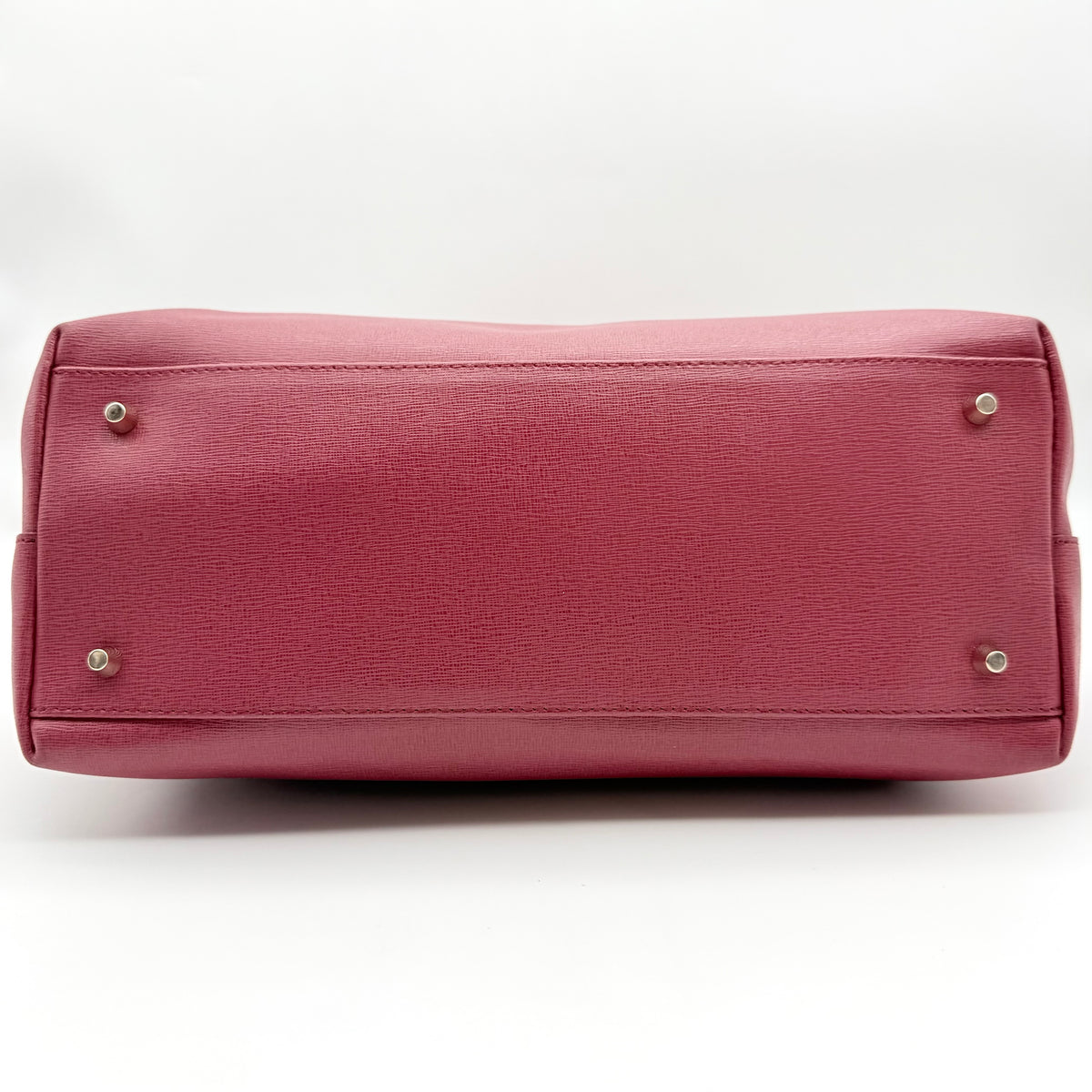 Furla Leather Tote Bag Red