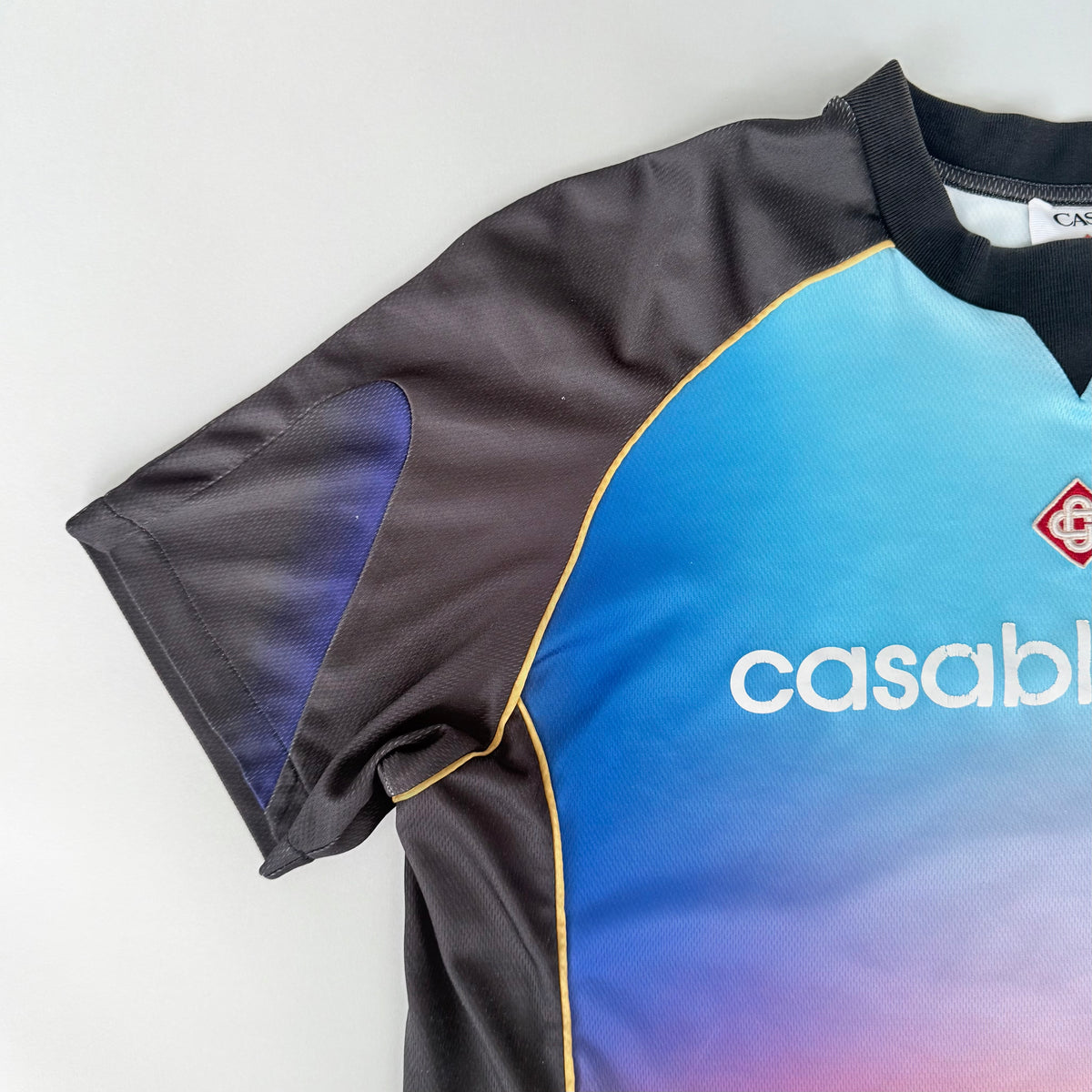 (XL) Casablanca Gradient Football T-Shirt Multicolor