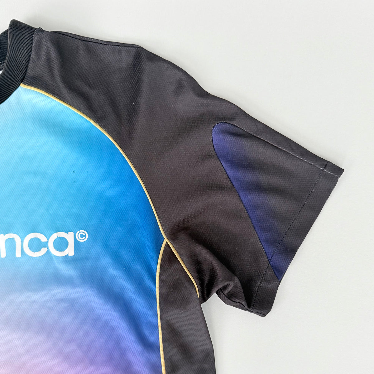 (XL) Casablanca Gradient Football T-Shirt Multicolor