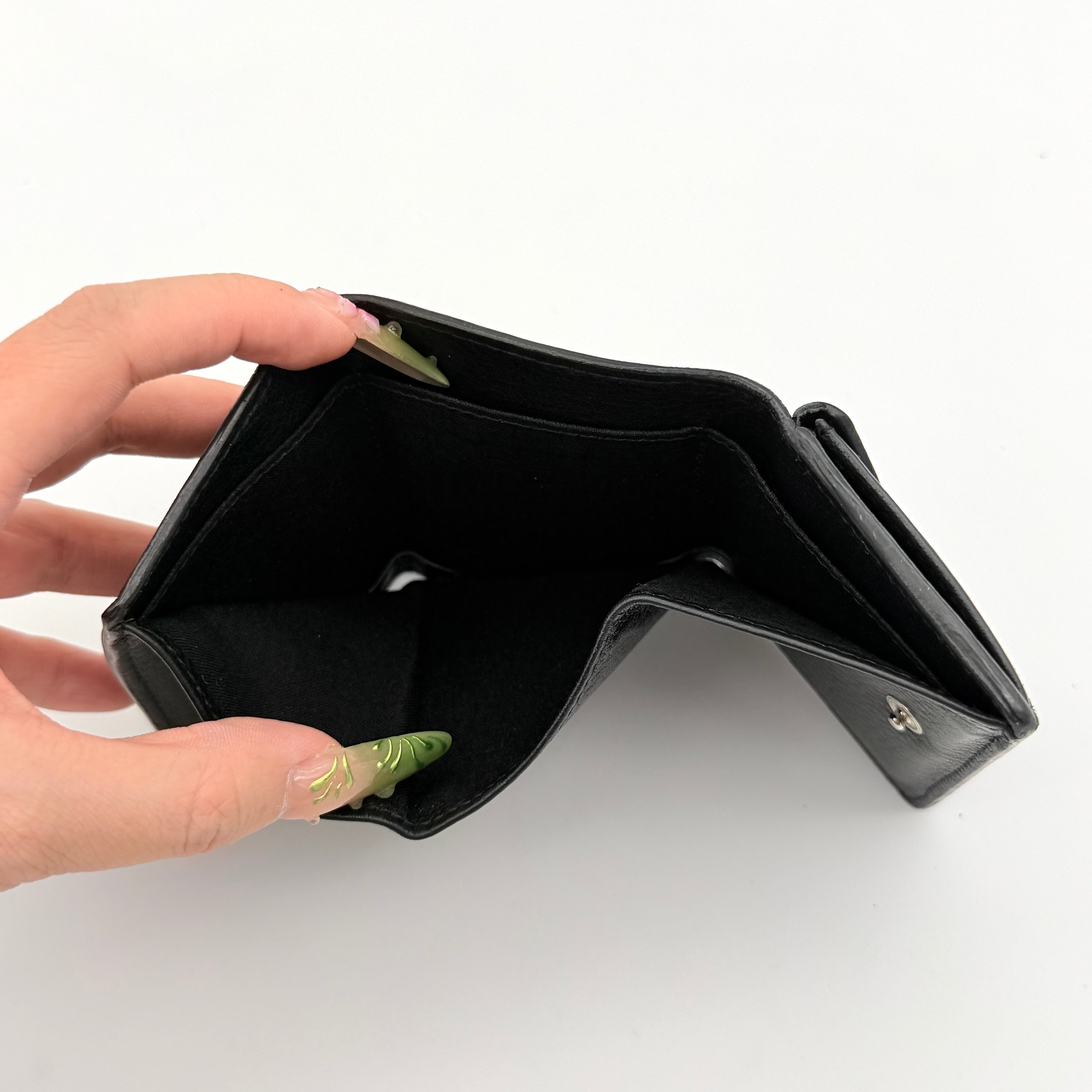 Balenciaga Papier Mini Wallet Black