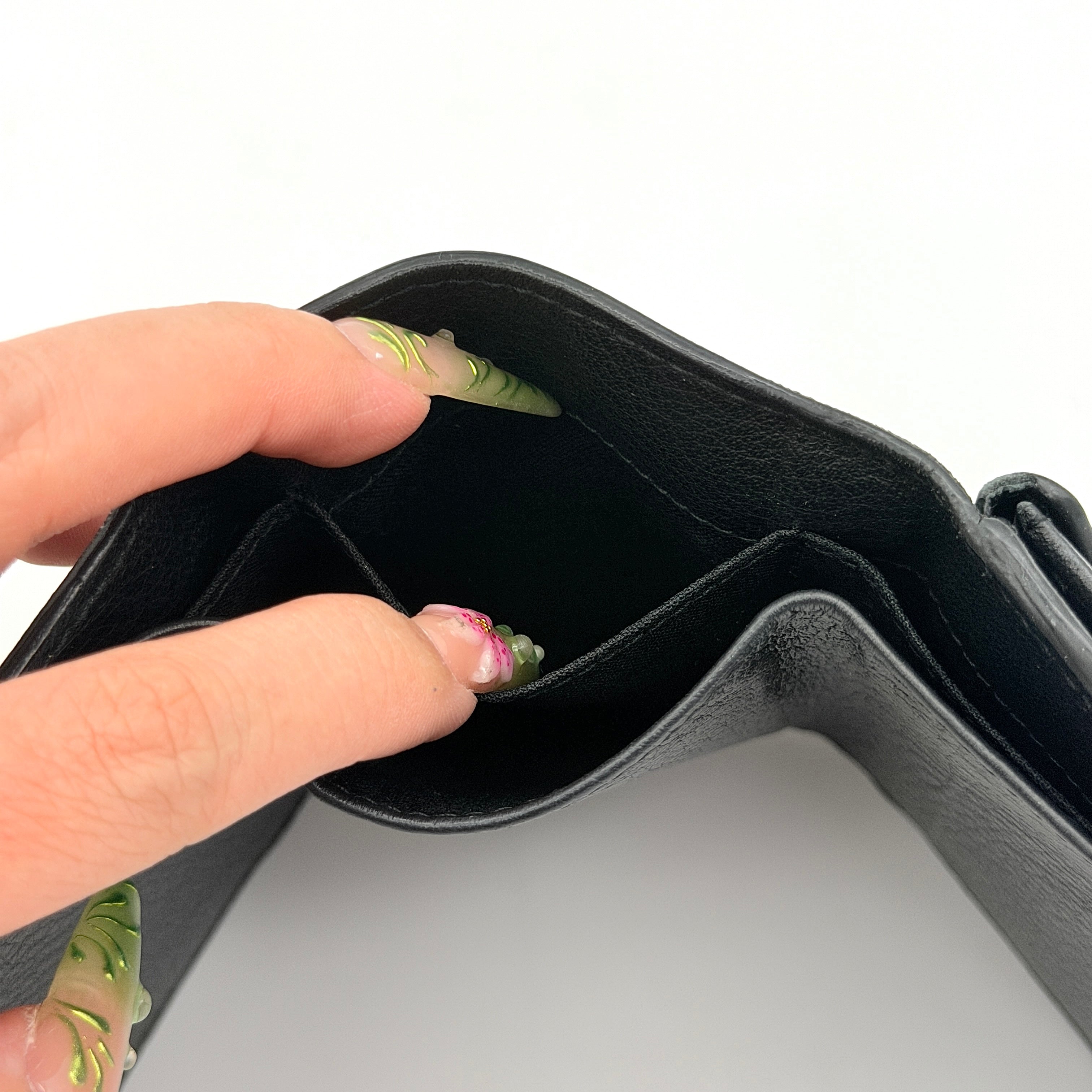 Balenciaga Papier Mini Wallet Black