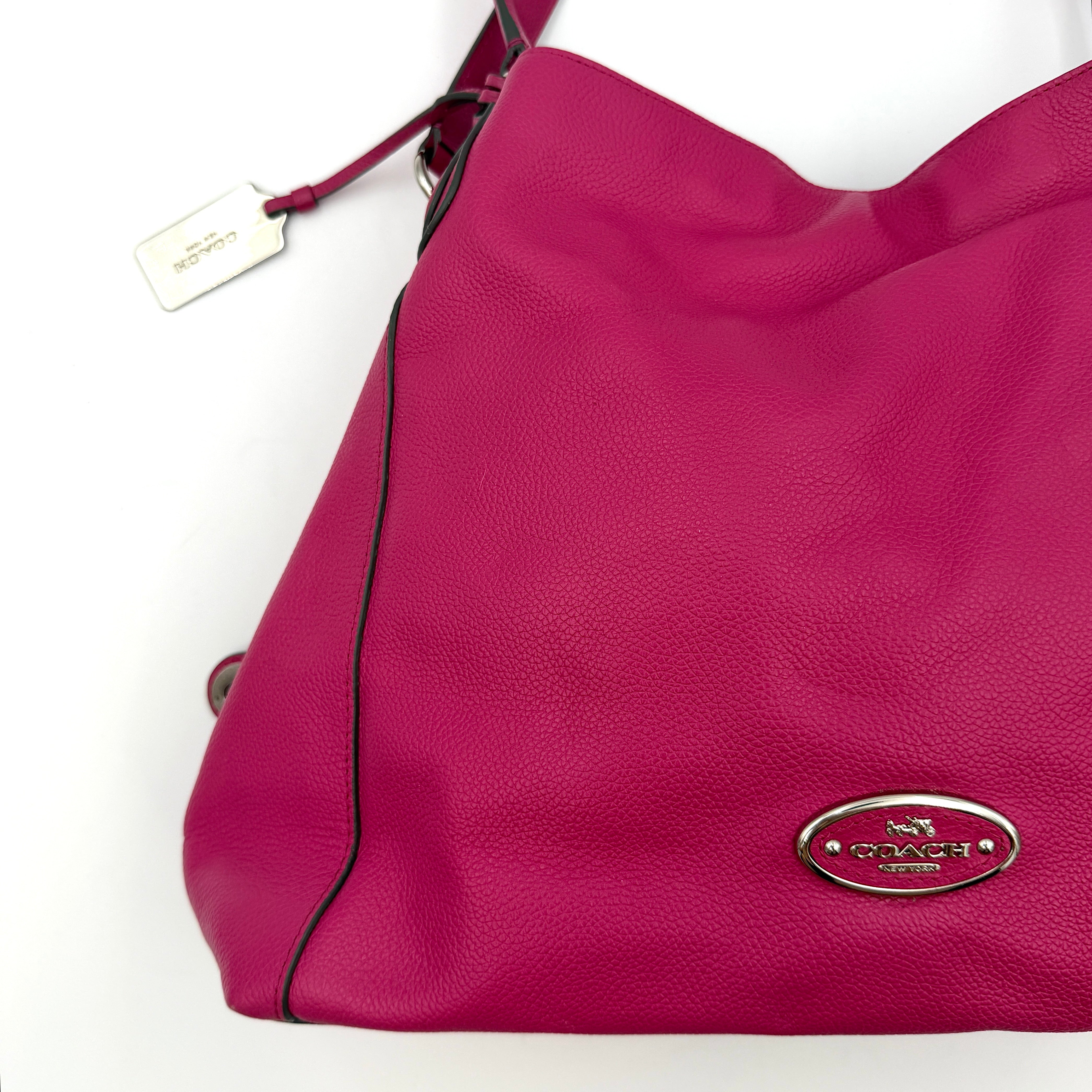 Coach Edie 33547 Shoulder Bag Pink