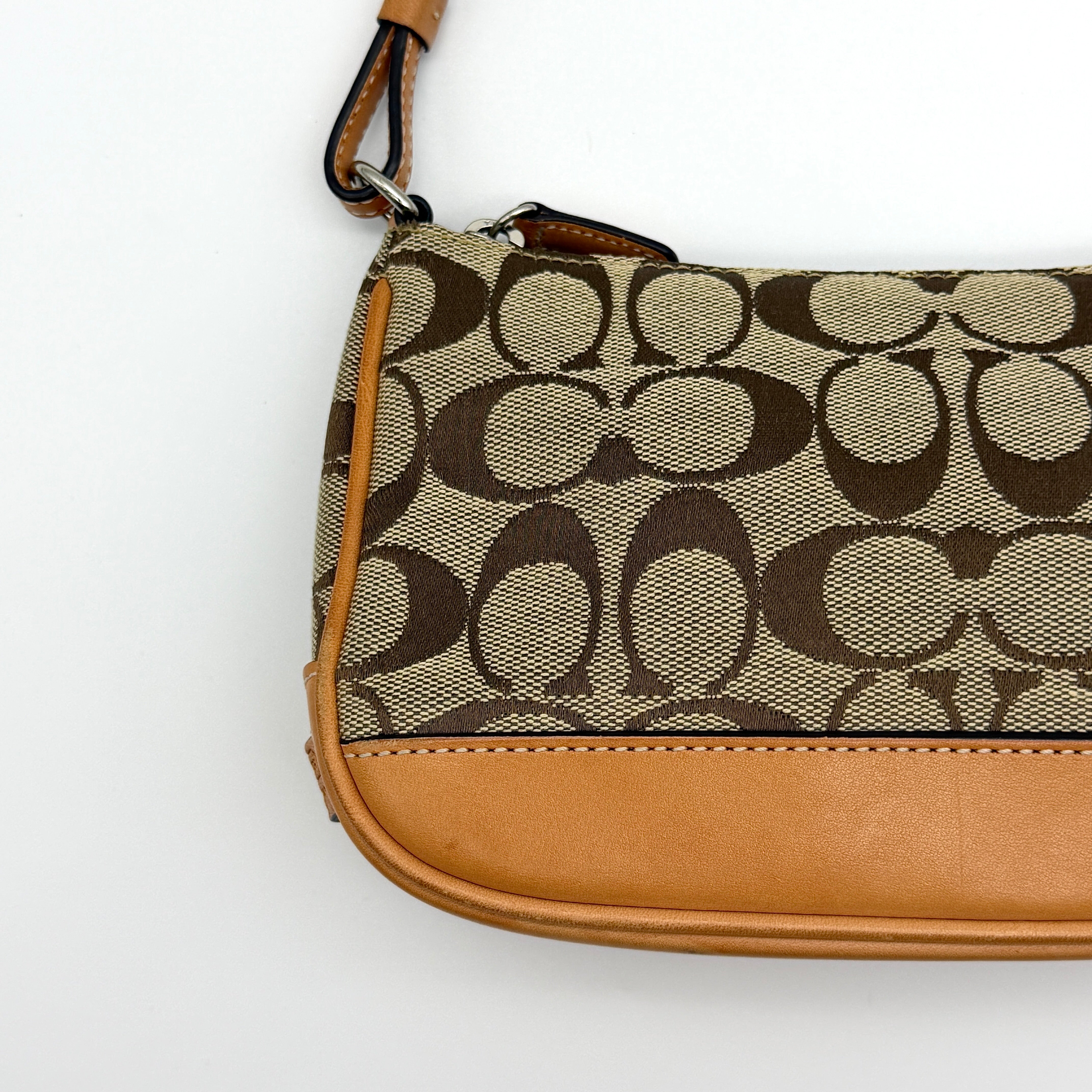 Coach Y2K Demi Shoulder Bag Tan