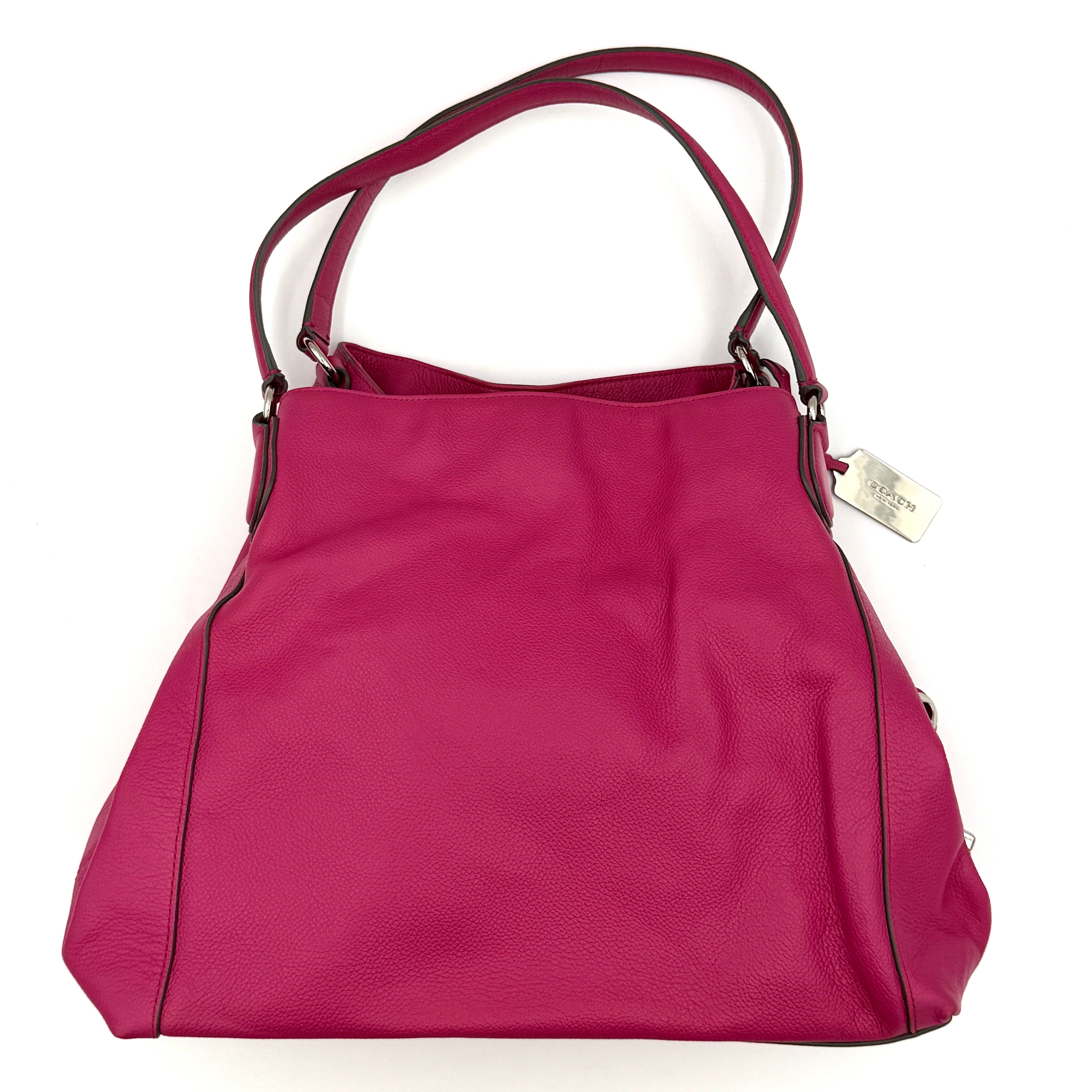 Coach Edie 33547 Shoulder Bag Pink