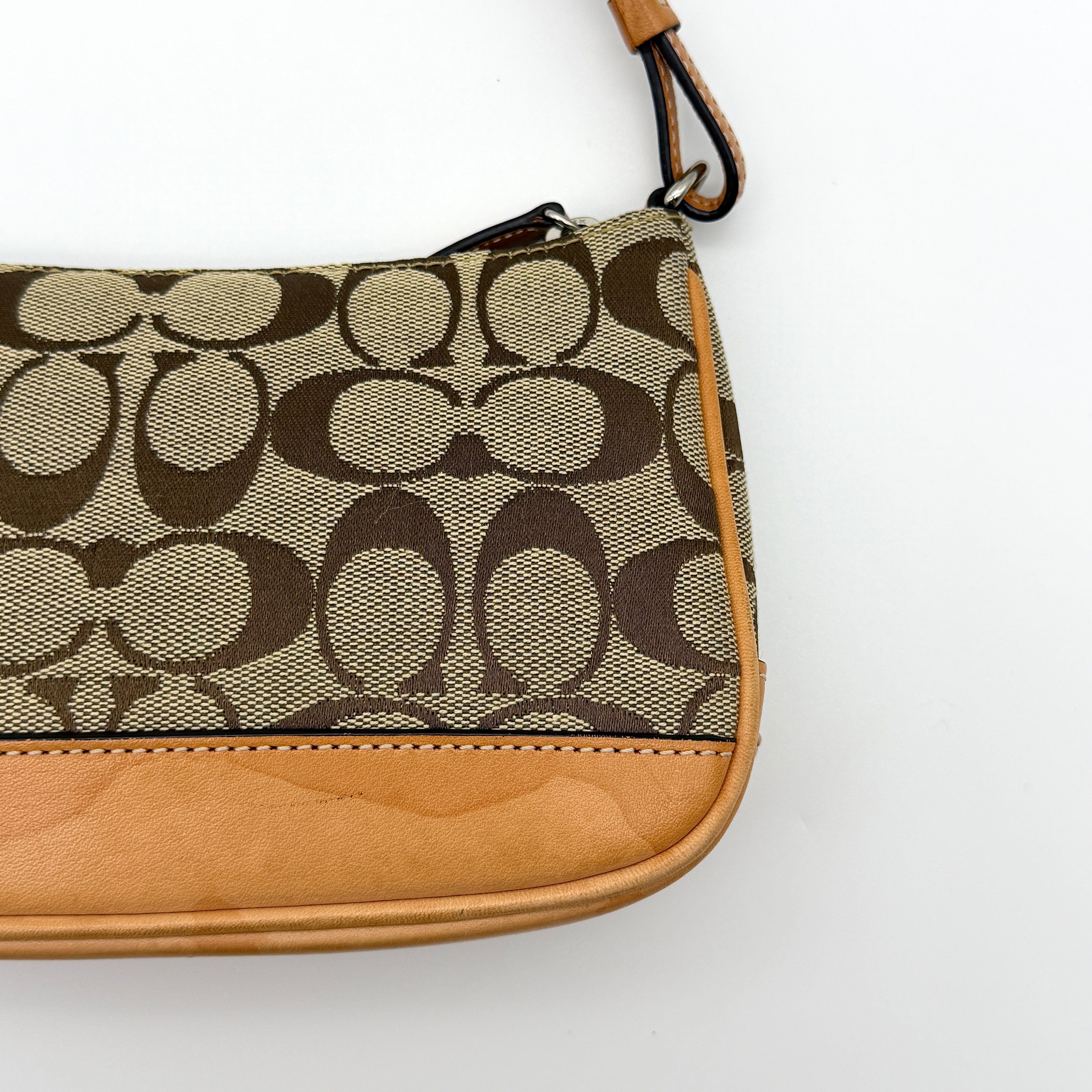 Coach Y2K Demi Shoulder Bag Tan