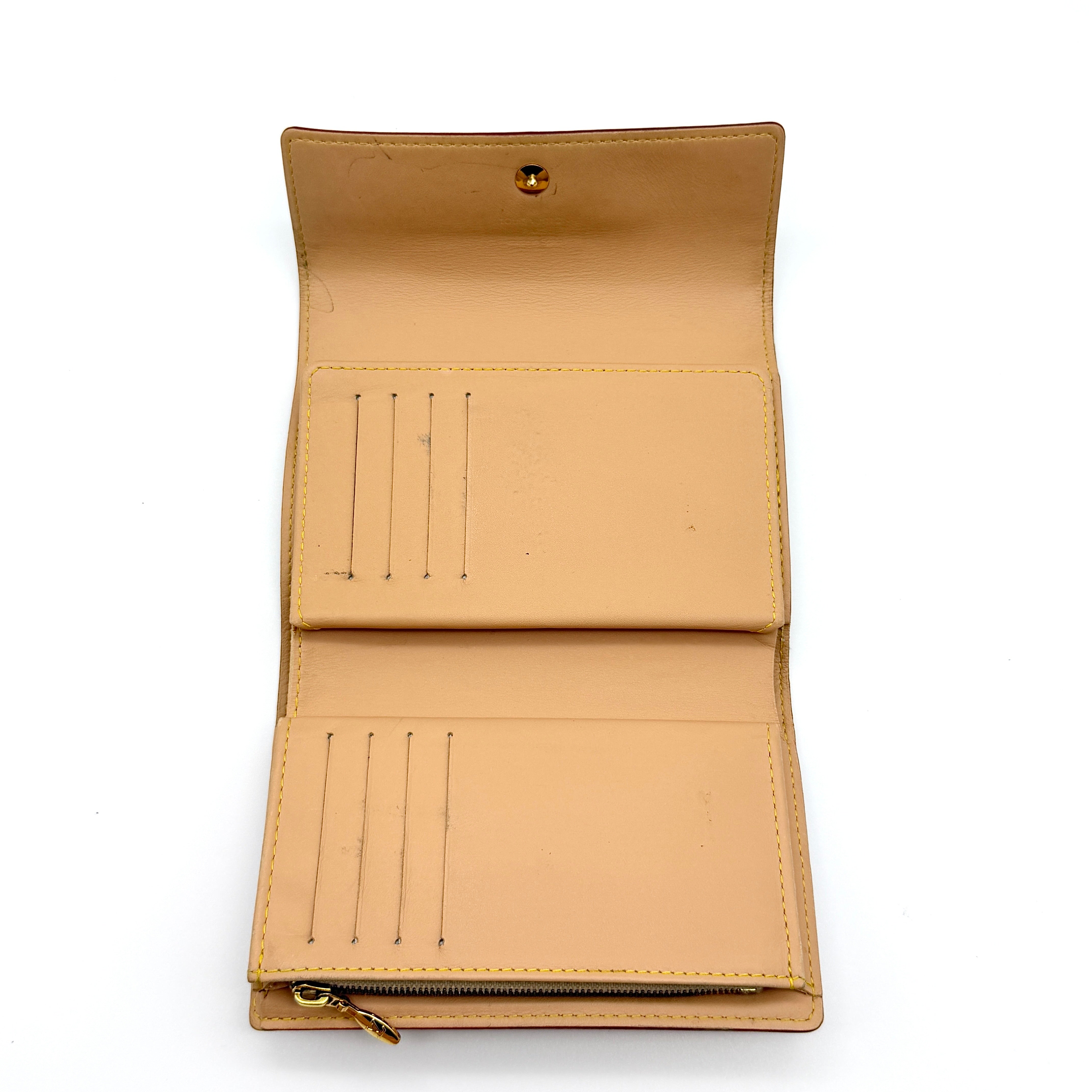 Louis Vuitton x Murakami Sarah Wallet White