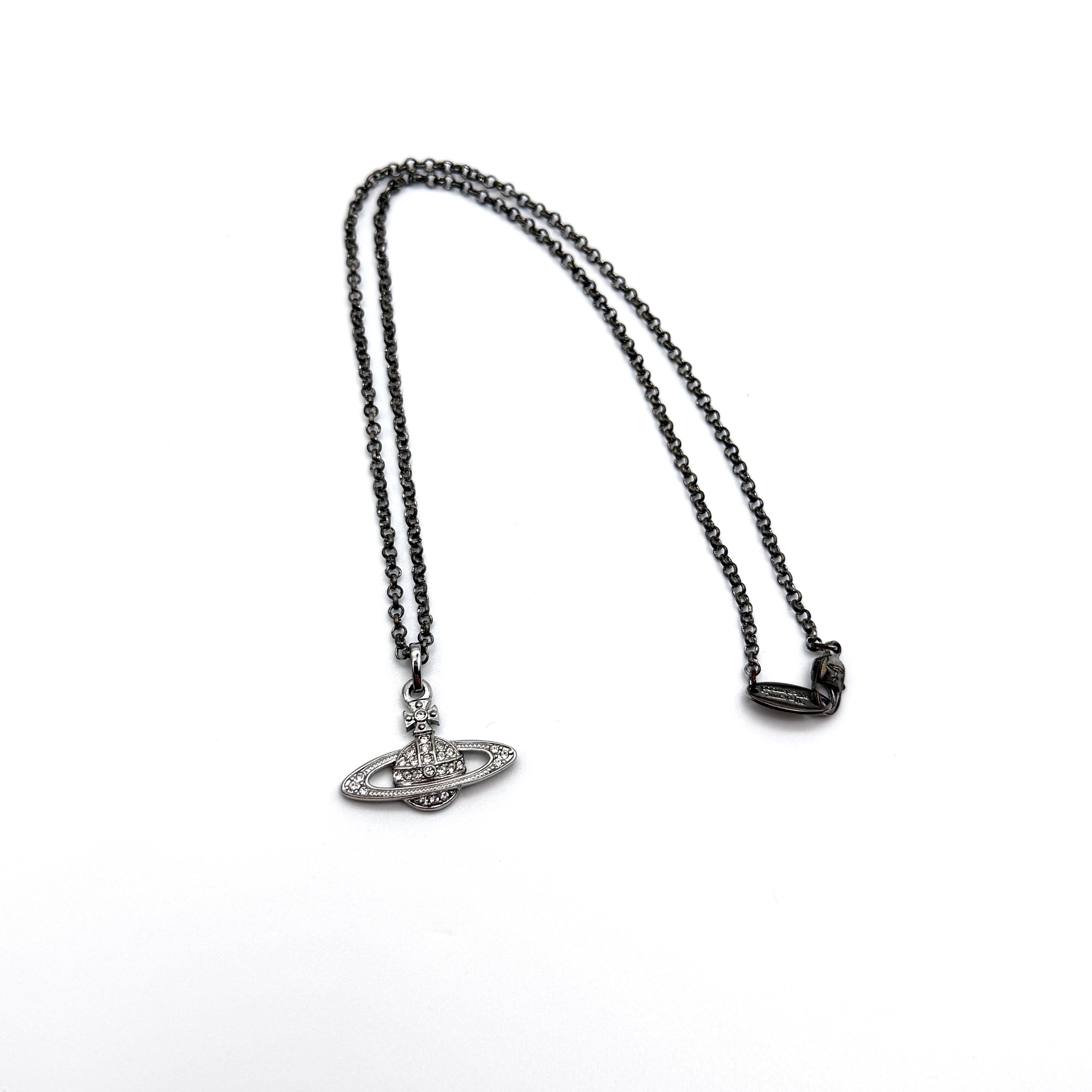 Vivienne Westwood Orb Necklace Silver