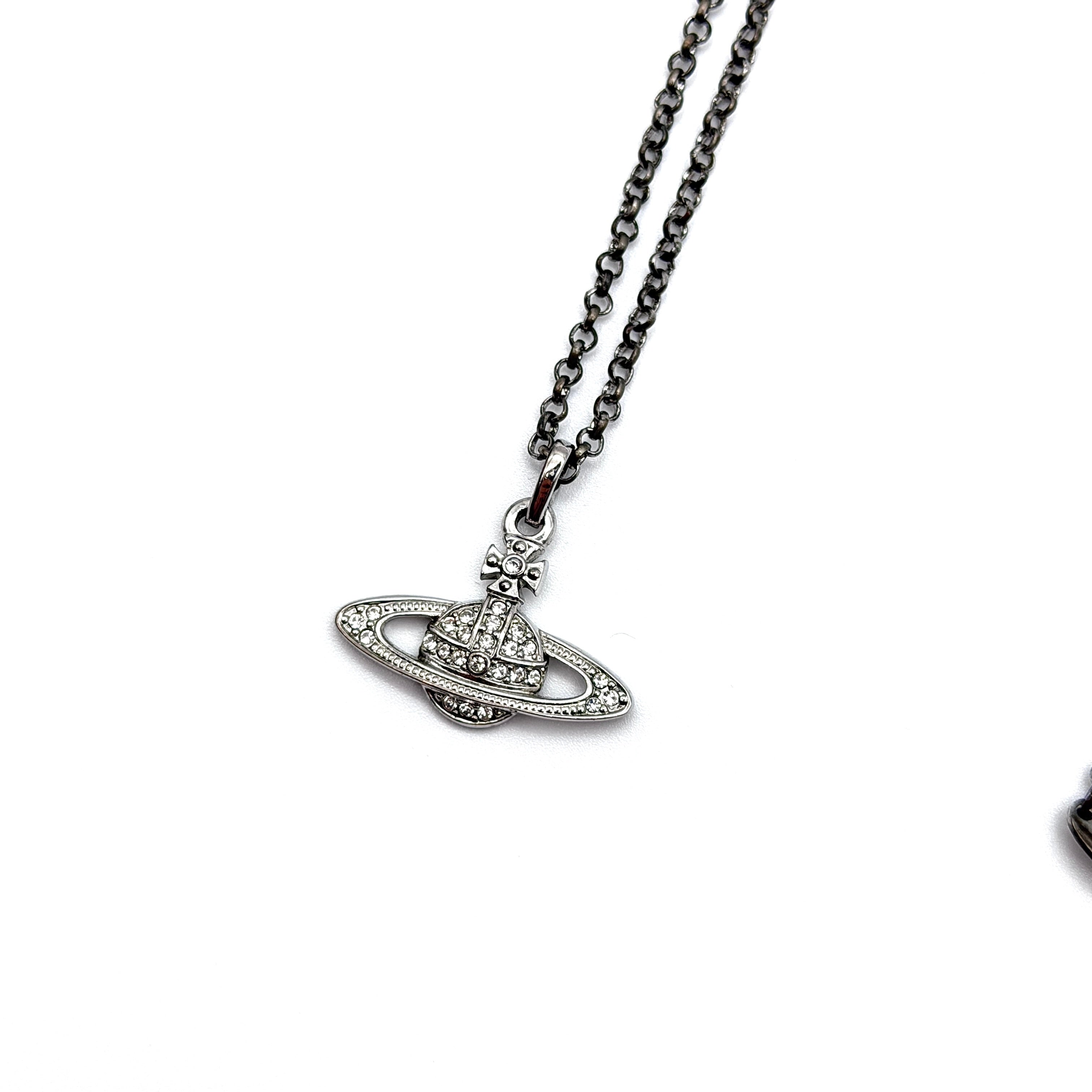 Vivienne Westwood Orb Necklace Silver
