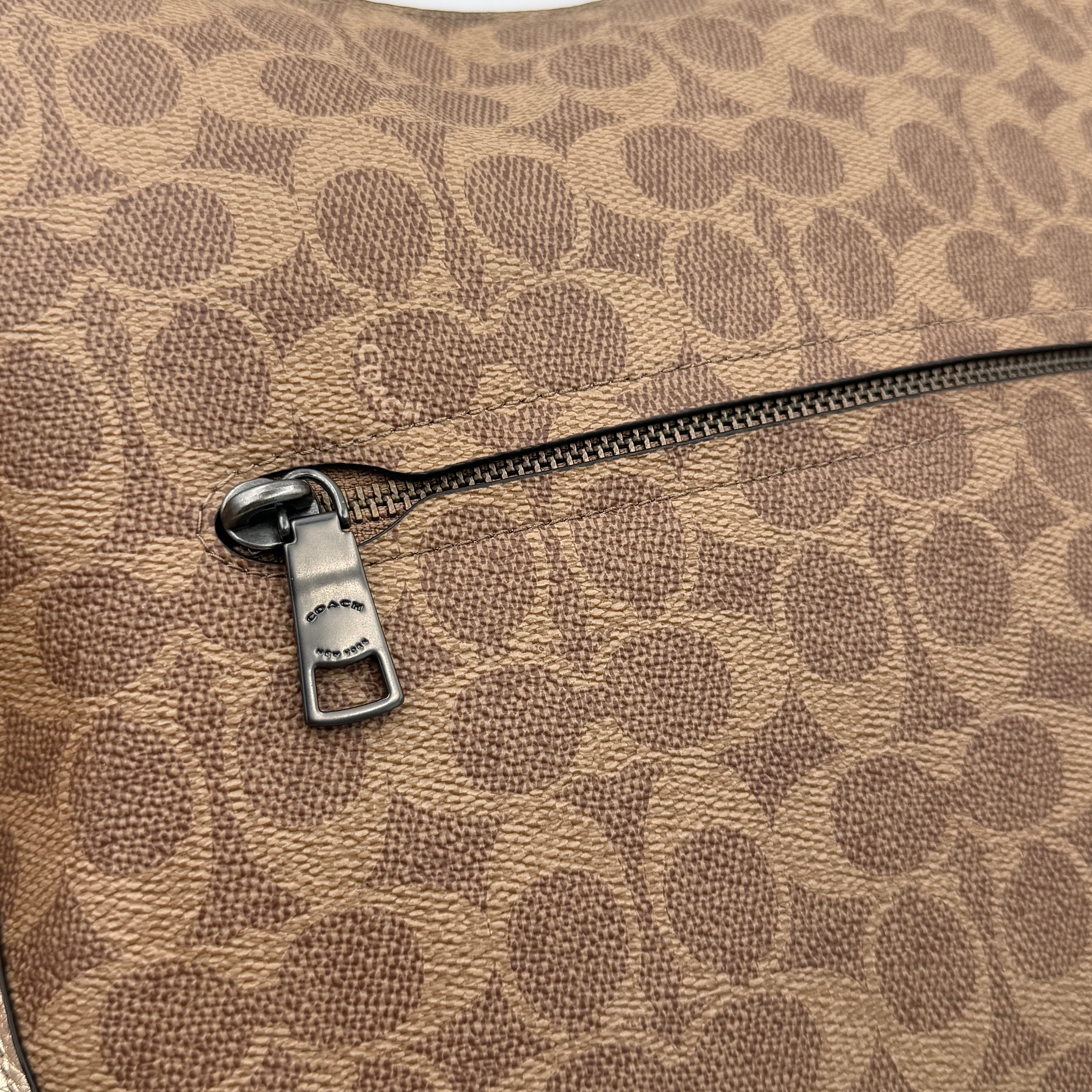 Coach 2Way Sutton Hobo Shoulder Bag Brown